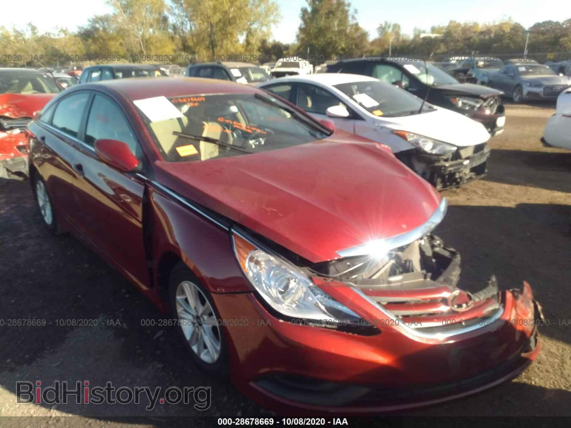 Фотография 5NPEB4ACXEH886774 - HYUNDAI SONATA 2014