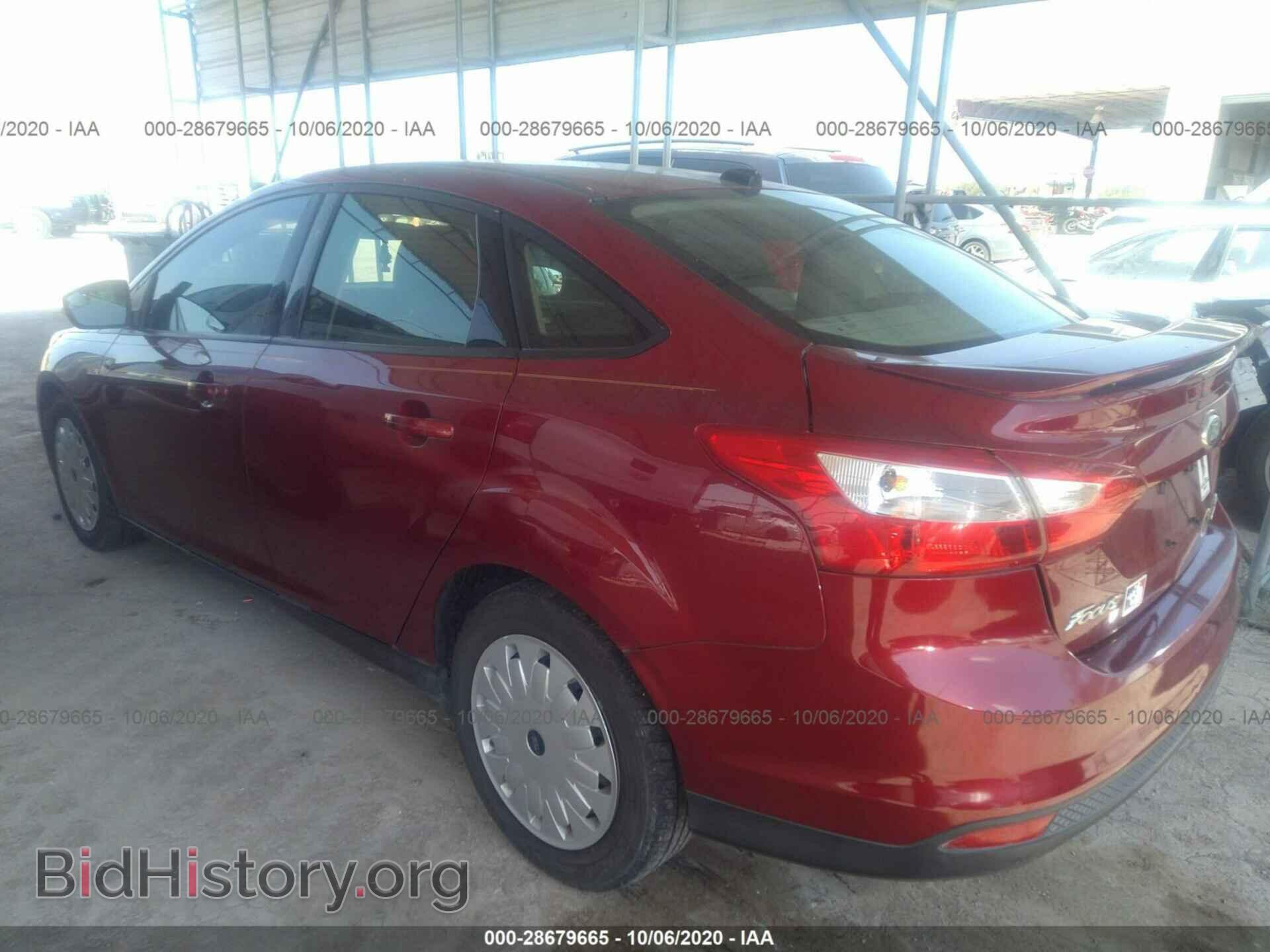 2013 FORD FOCUS - VIN: 1FADP3F22DL195519 - Фото 3