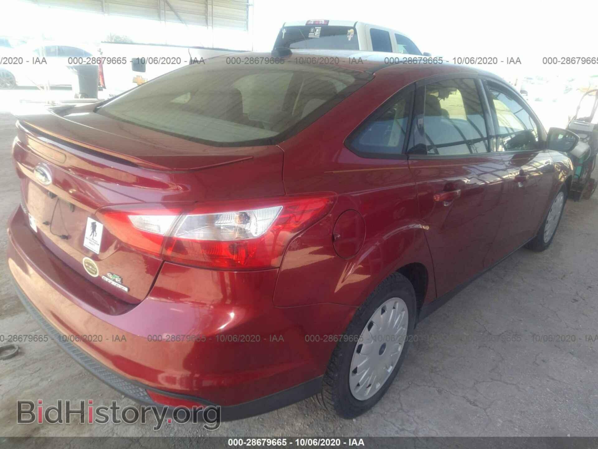 2013 FORD FOCUS - VIN: 1FADP3F22DL195519 - Фото 4