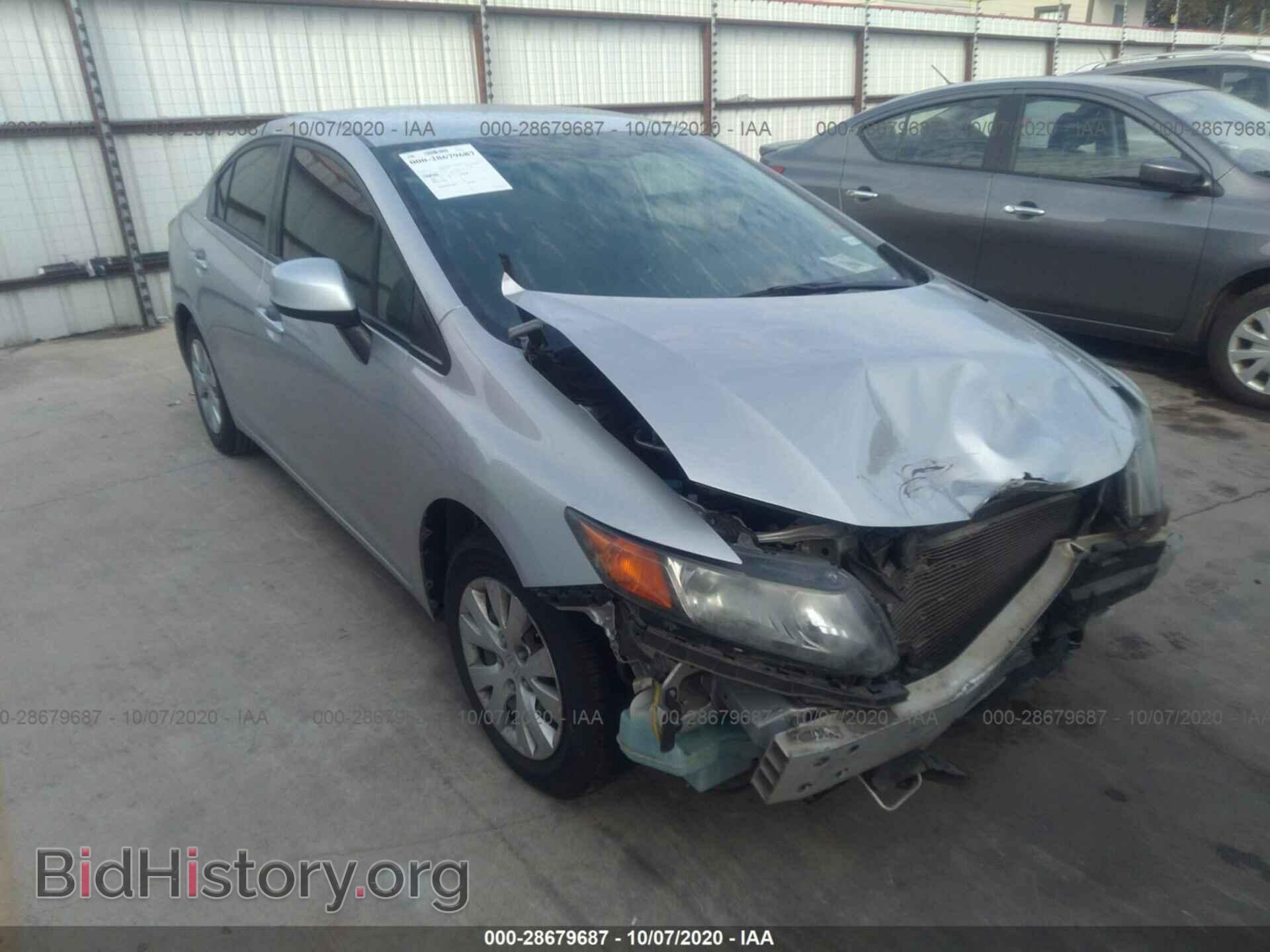 Фотография 19XFB2F51CE013077 - HONDA CIVIC SDN 2012