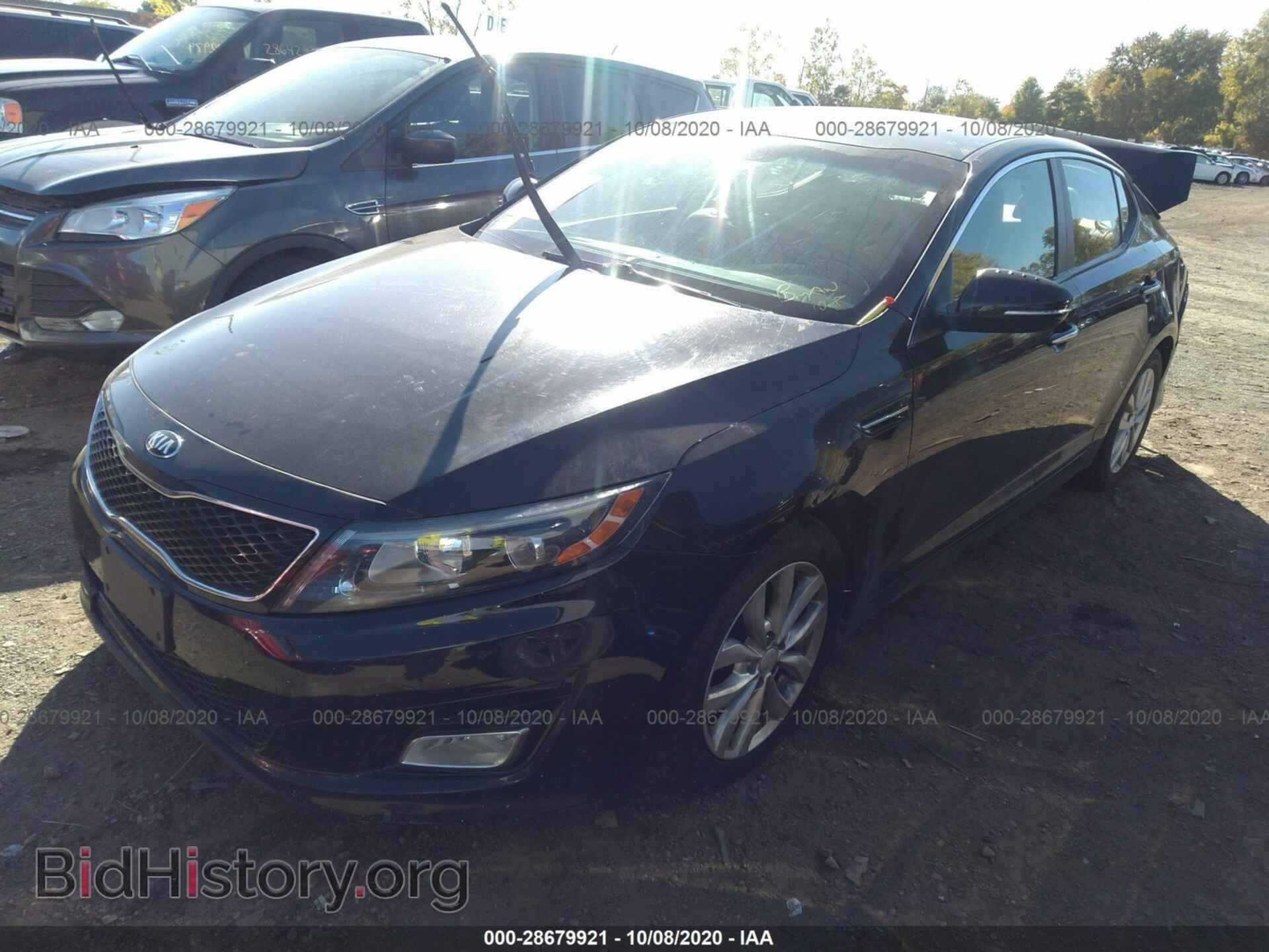 2014 KIA OPTIMA - VIN: 5XXGN4A76EG259181 - Фото 2