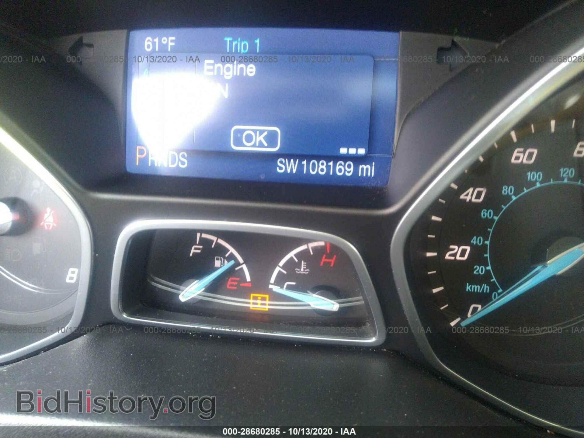 2014 FORD FOCUS - VIN: 1FADP3F21EL291482 - Фото 7