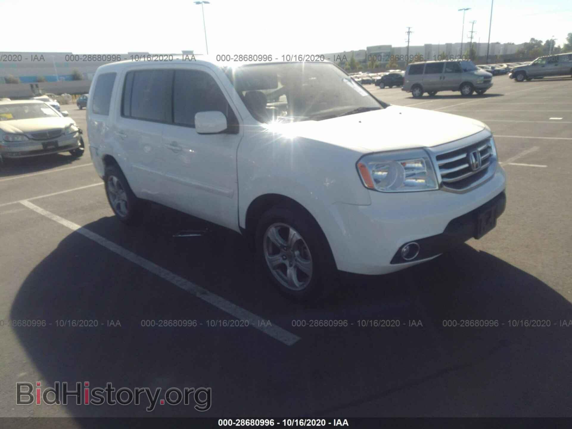 Фотография 5FNYF3H74FB031802 - HONDA PILOT 2015