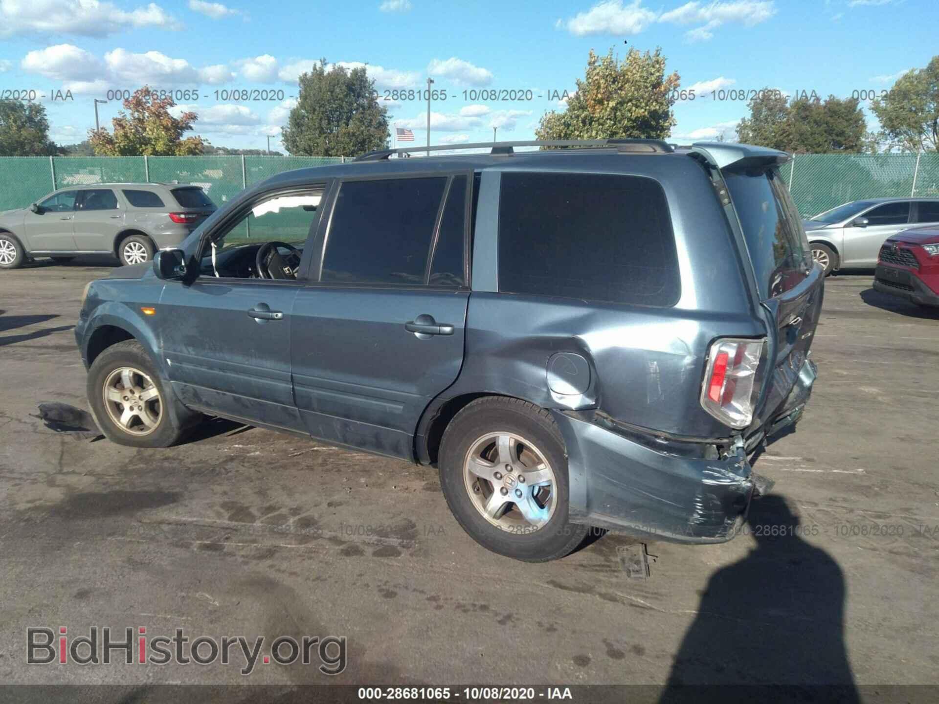 2008 HONDA PILOT - VIN: 5FNYF18628B006377 - Фото 3