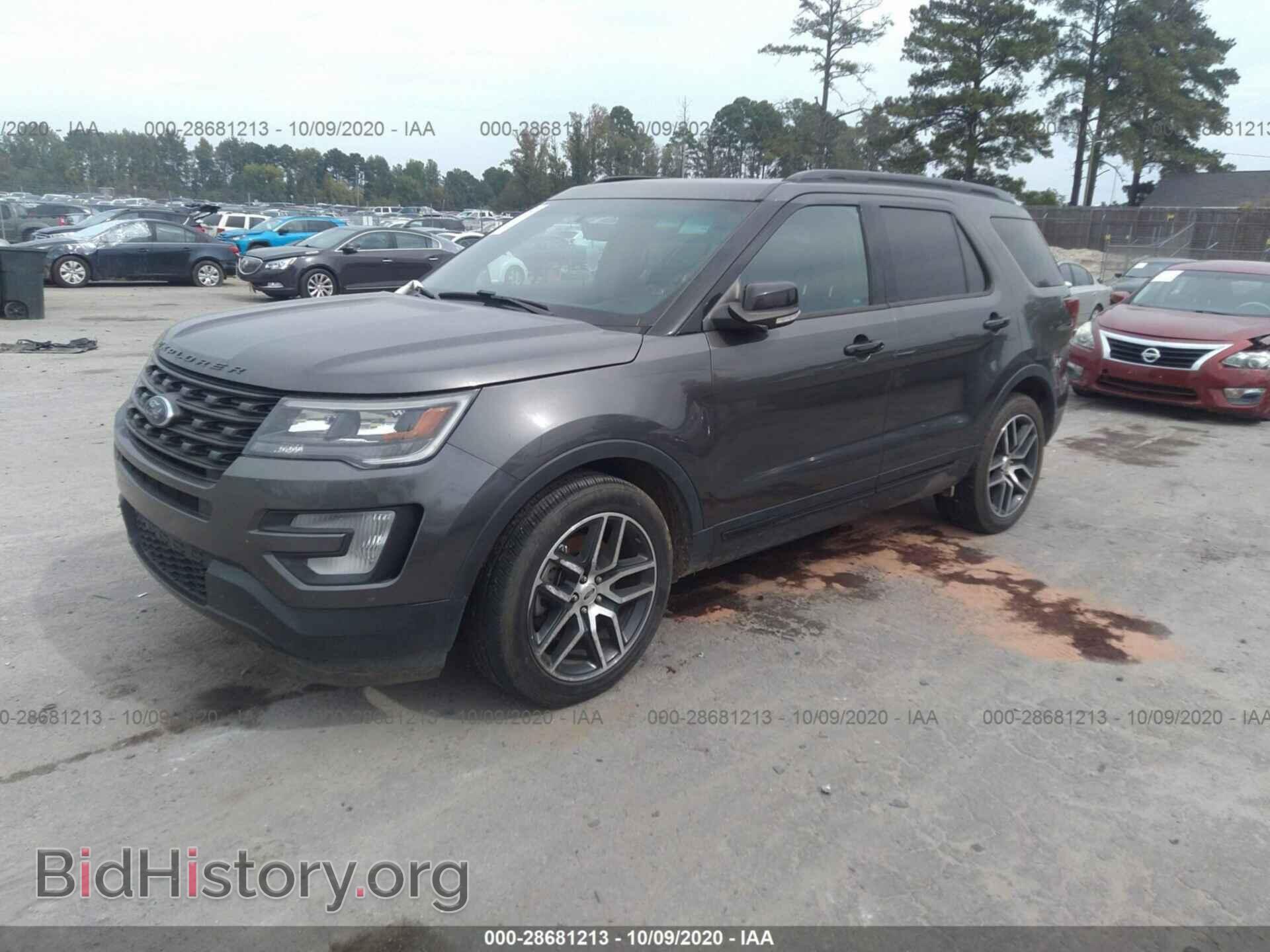2016 FORD EXPLORER - VIN: 1FM5K8GT8GGC25536 - Фото 2