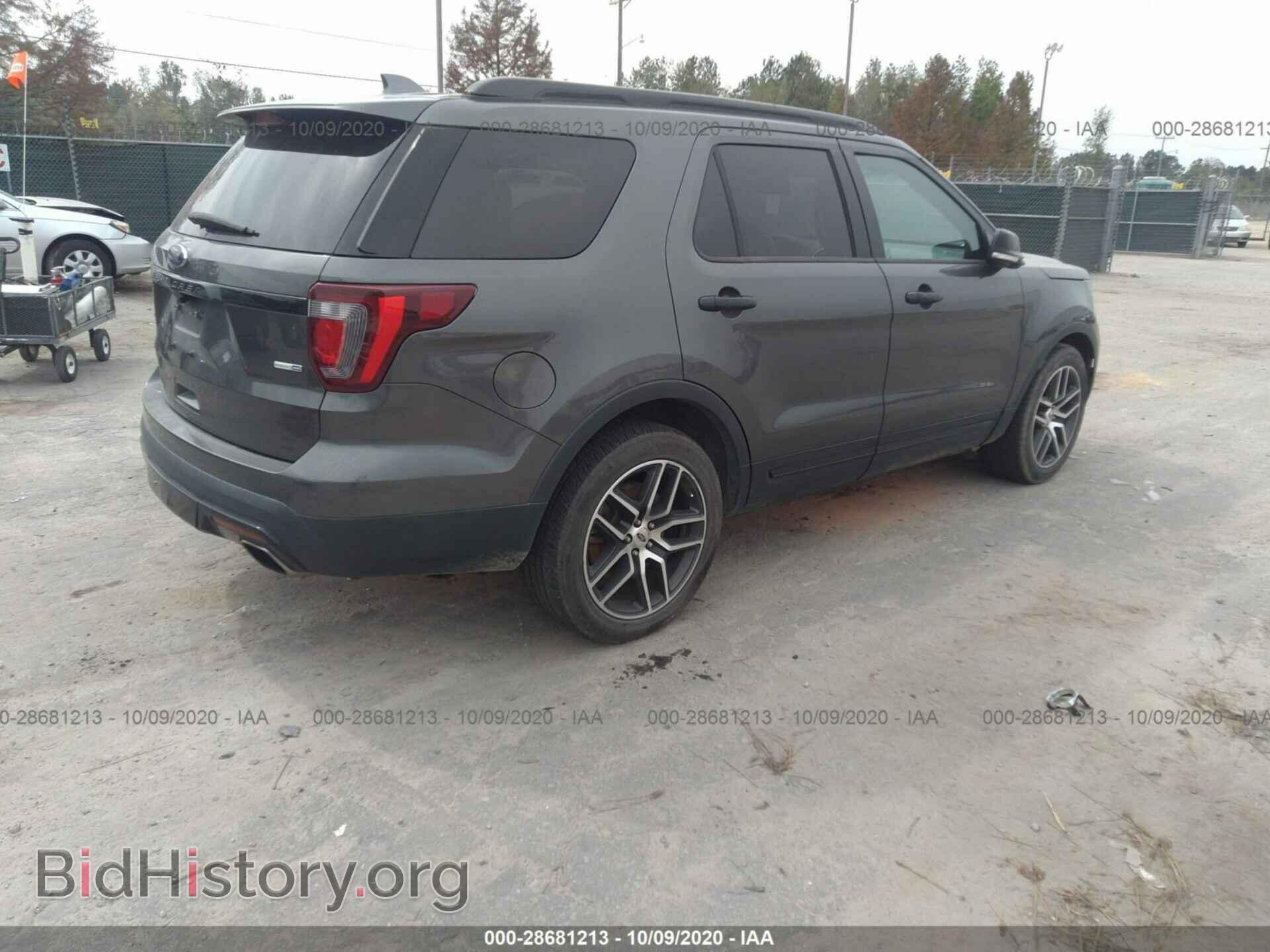 2016 FORD EXPLORER - VIN: 1FM5K8GT8GGC25536 - Фото 4
