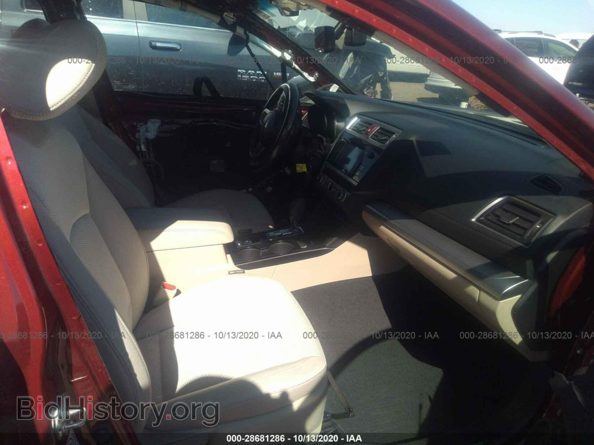 2017 SUBARU OUTBACK - VIN: 4S4BSAFC8H3201063 - Фото 5