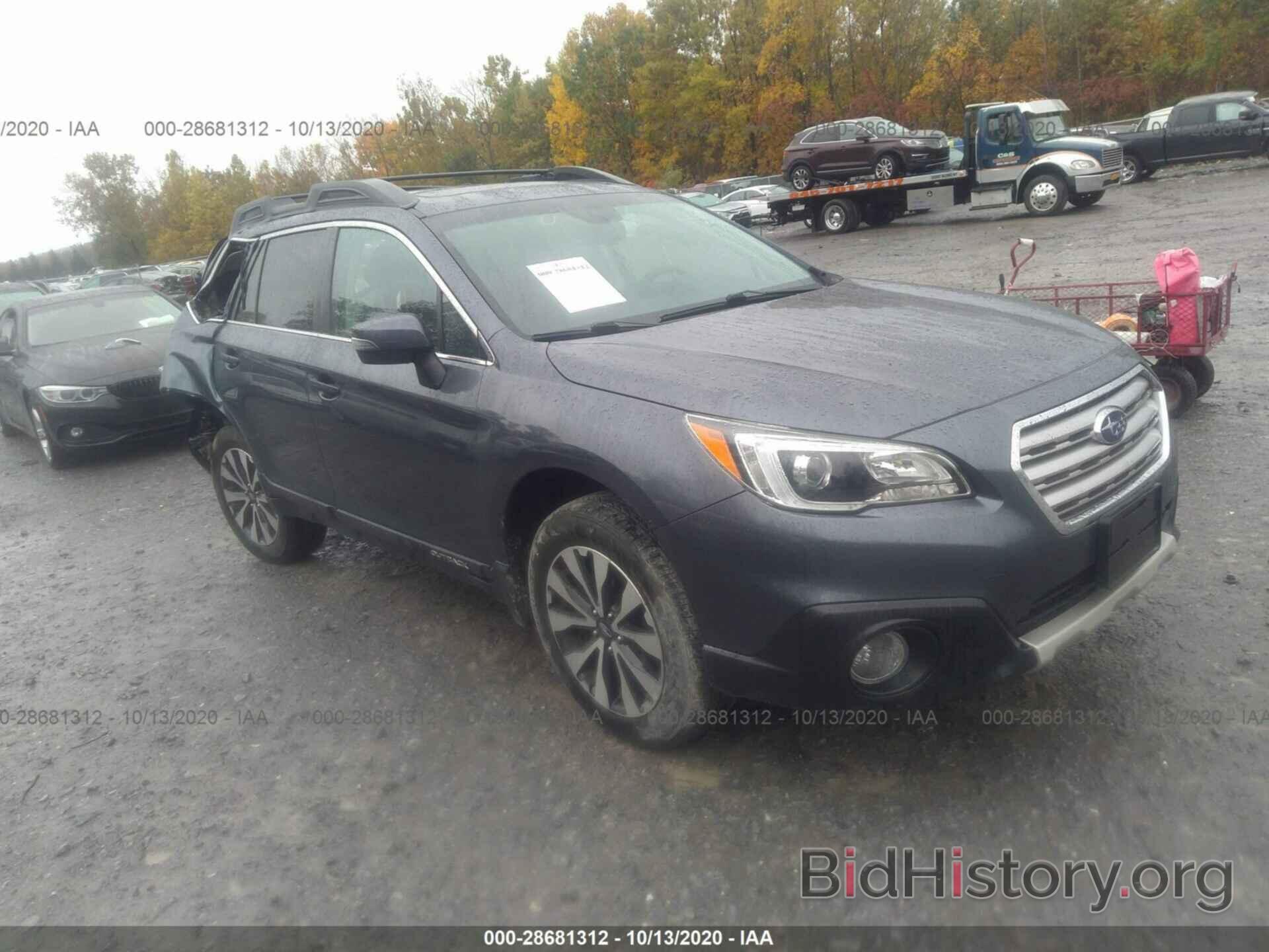 Фотография 4S4BSANC3G3347483 - SUBARU OUTBACK 2016