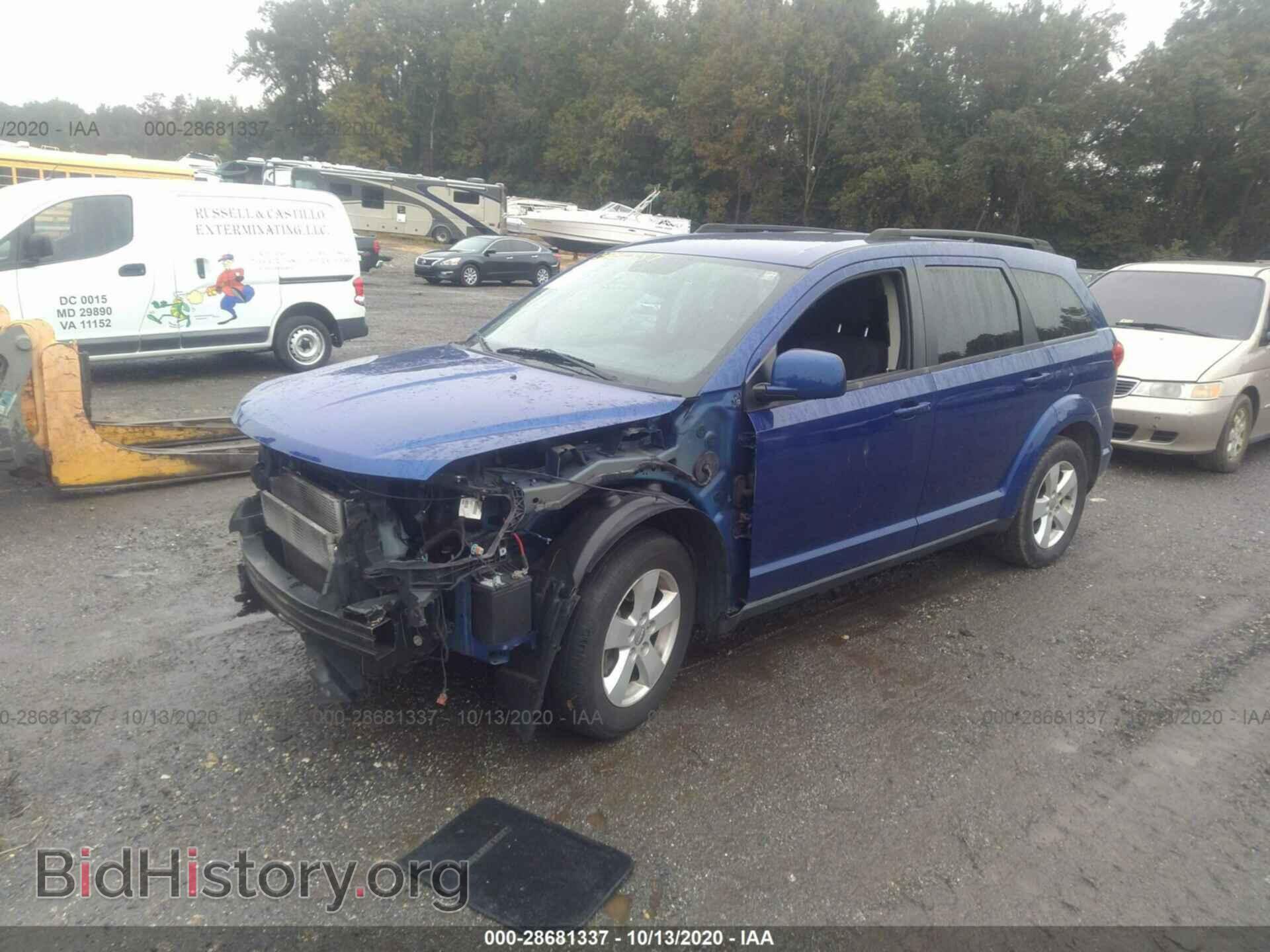 2012 DODGE JOURNEY - VIN: 3C4PDCBB8CT393224 - Фото 2