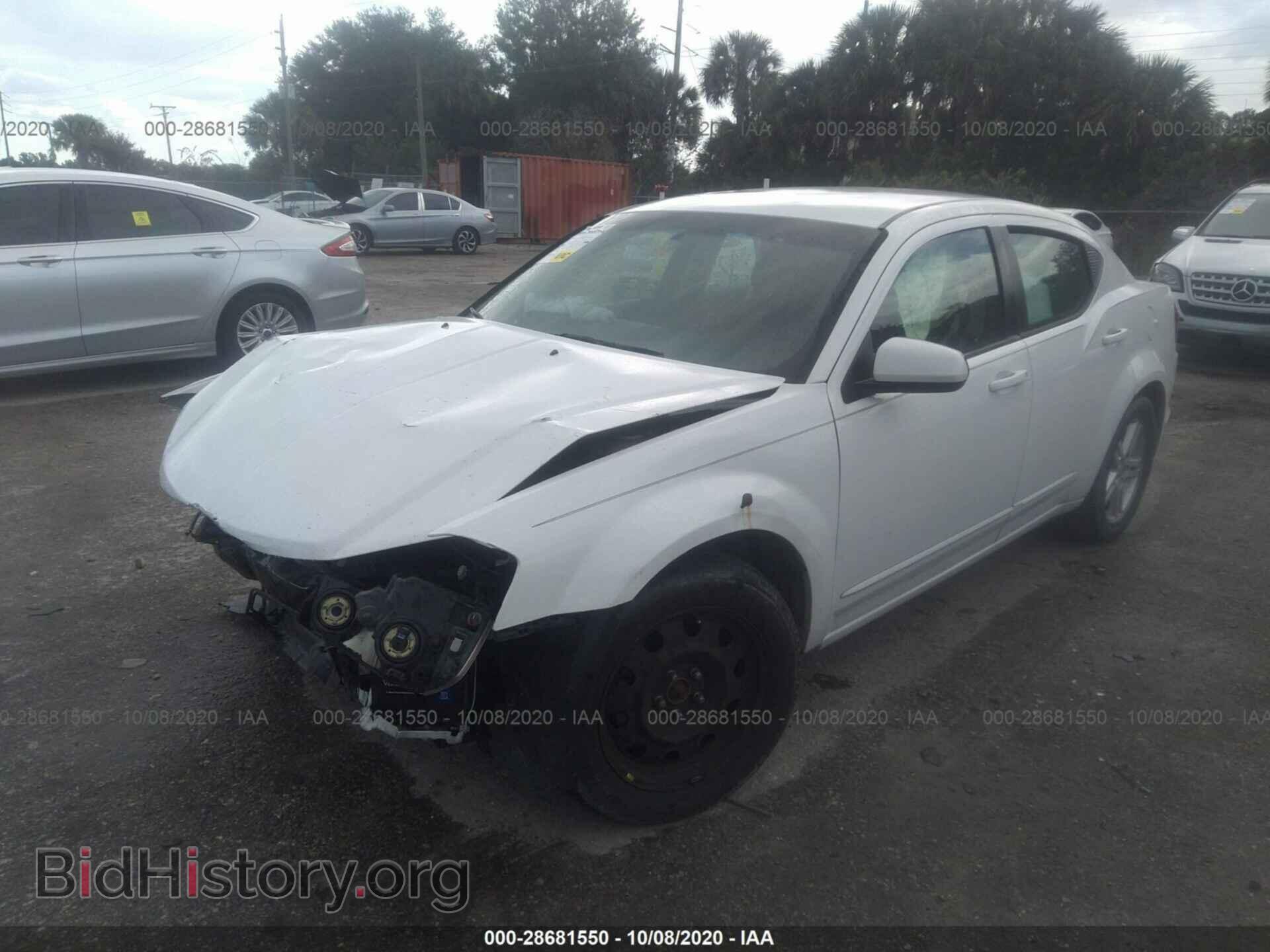 2012 DODGE AVENGER - VIN: 1C3CDZCB3CN156287 - Photo 2