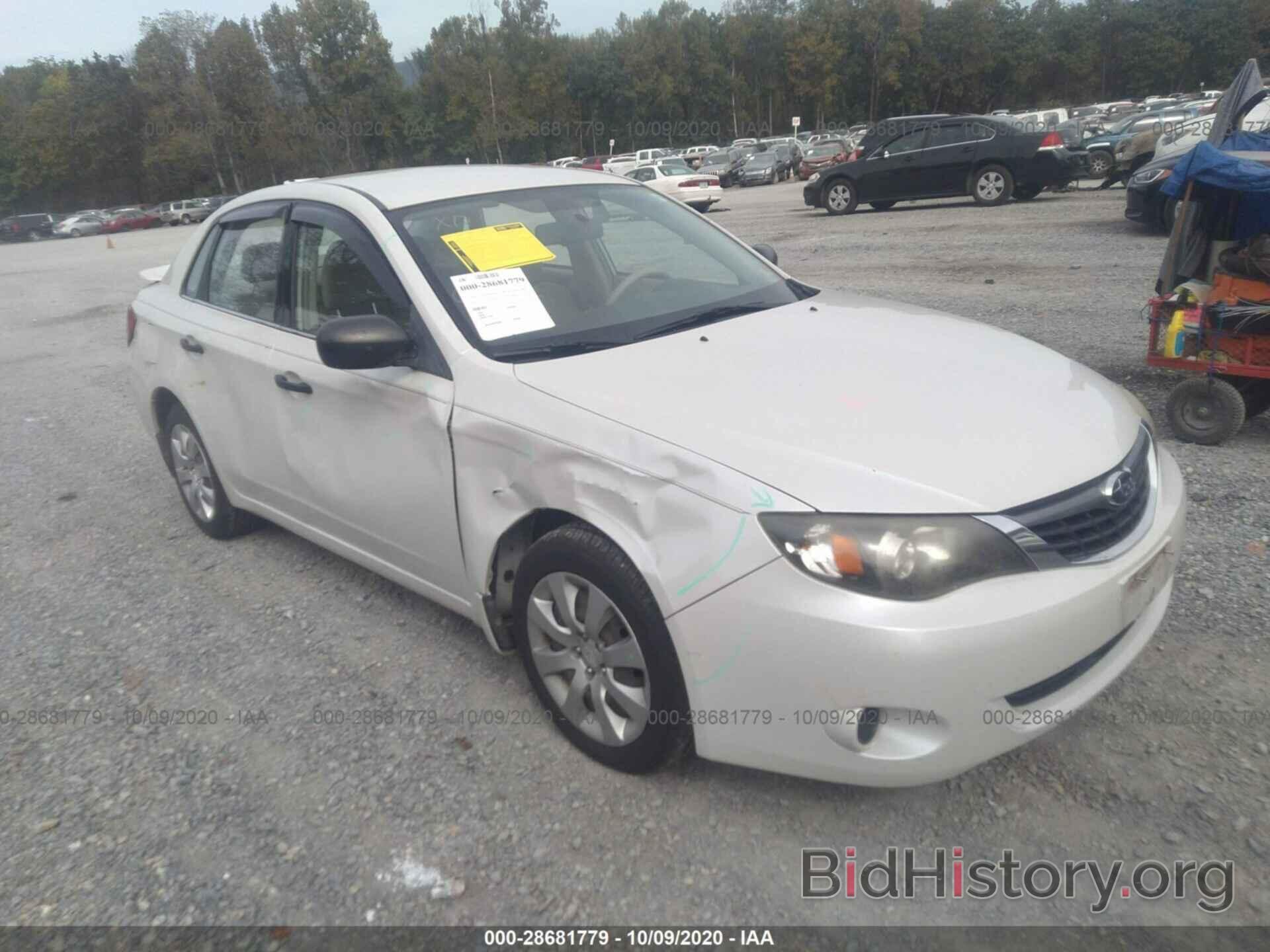 Photo JF1GE61628H527045 - SUBARU IMPREZA SEDAN 2008