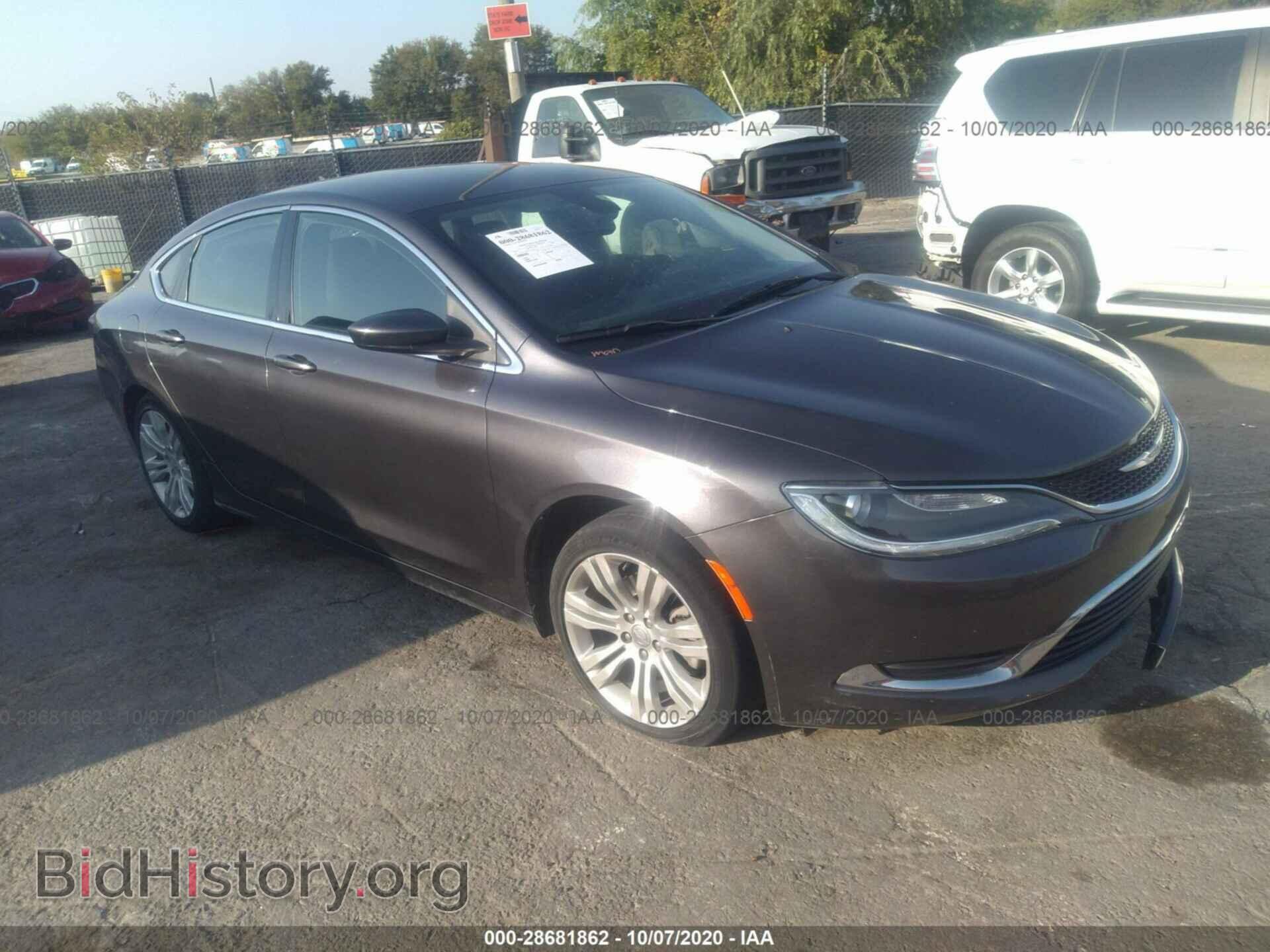 Фотография 1C3CCCAB8FN755001 - CHRYSLER 200 2015
