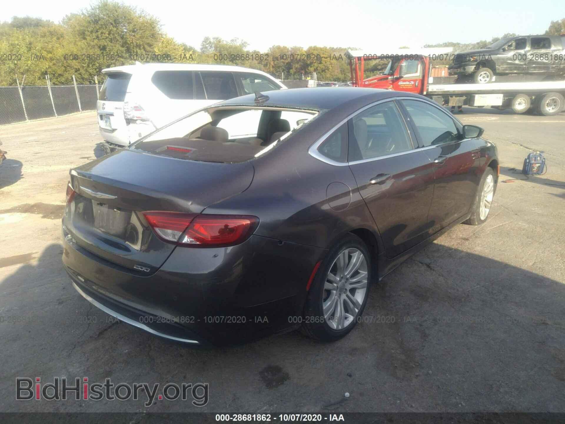 2015 CHRYSLER 200 - VIN: 1C3CCCAB8FN755001 - Photo 4