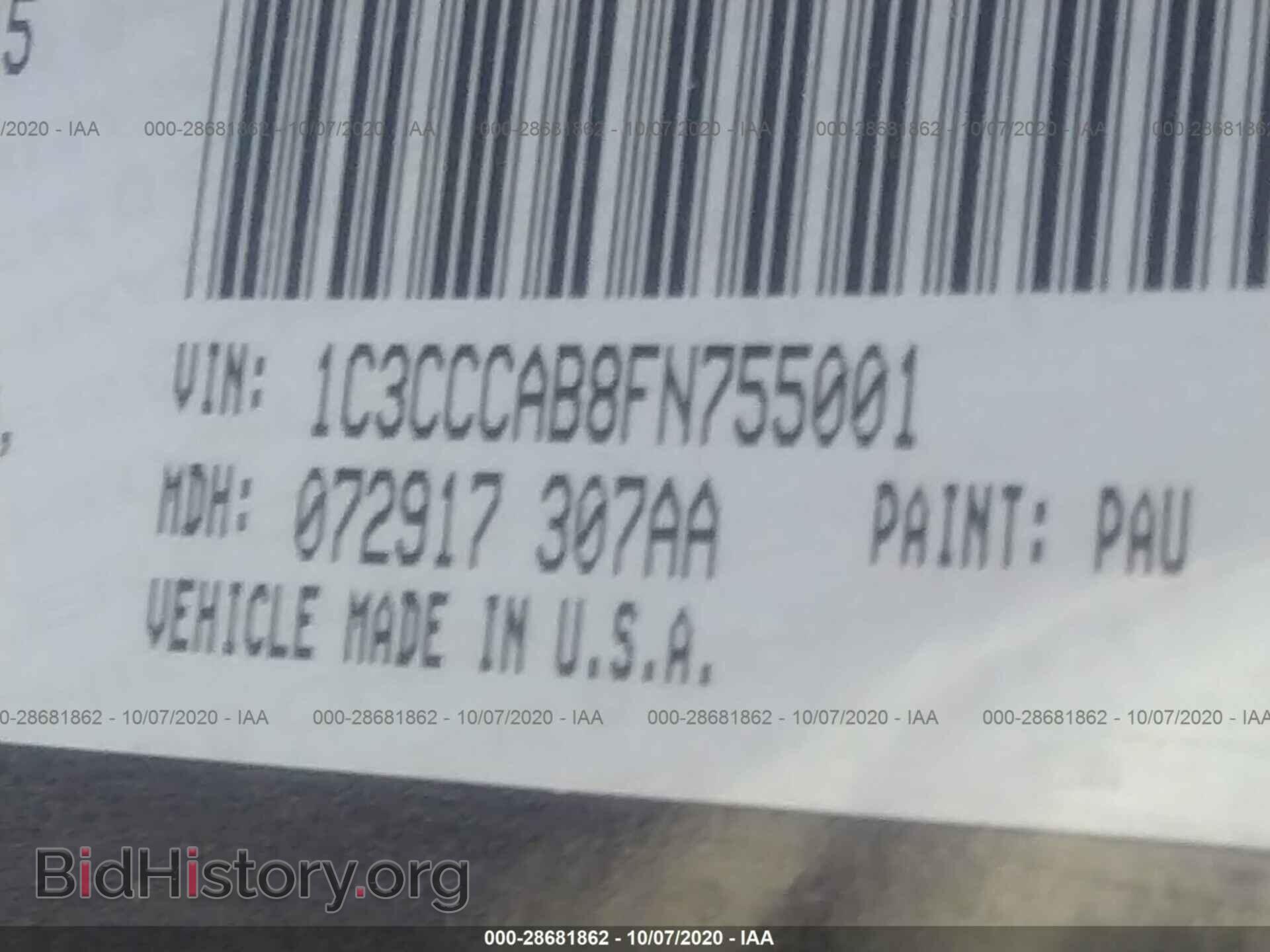 2015 CHRYSLER 200 - VIN: 1C3CCCAB8FN755001 - Photo 9
