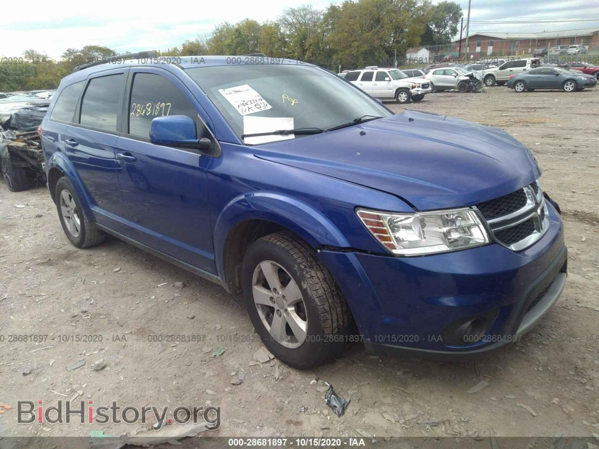 Photo 3C4PDCBG2CT229849 - DODGE JOURNEY 2012