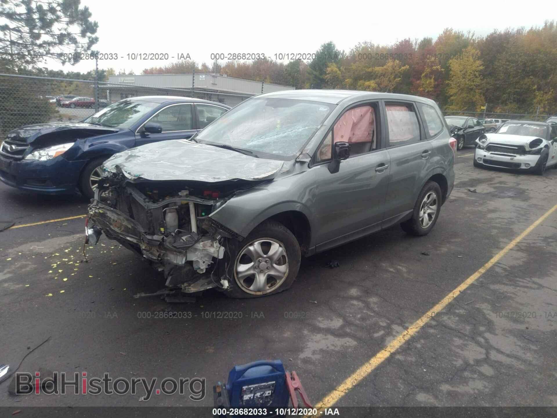 2015 SUBARU FORESTER - VIN: JF2SJAAC9FH454439 - Фото 2