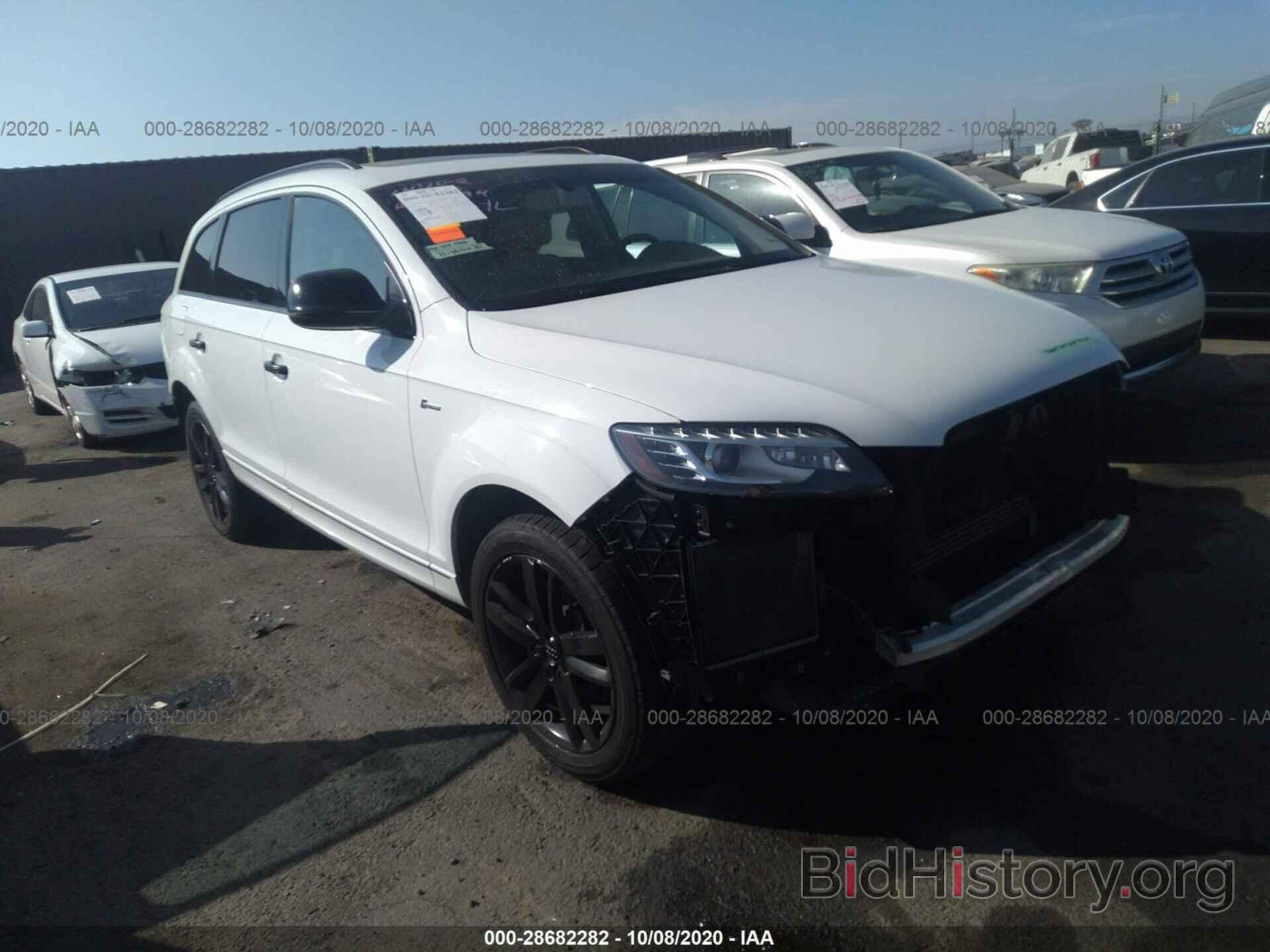 Photo WA1LGAFEXED009946 - AUDI Q7 2014