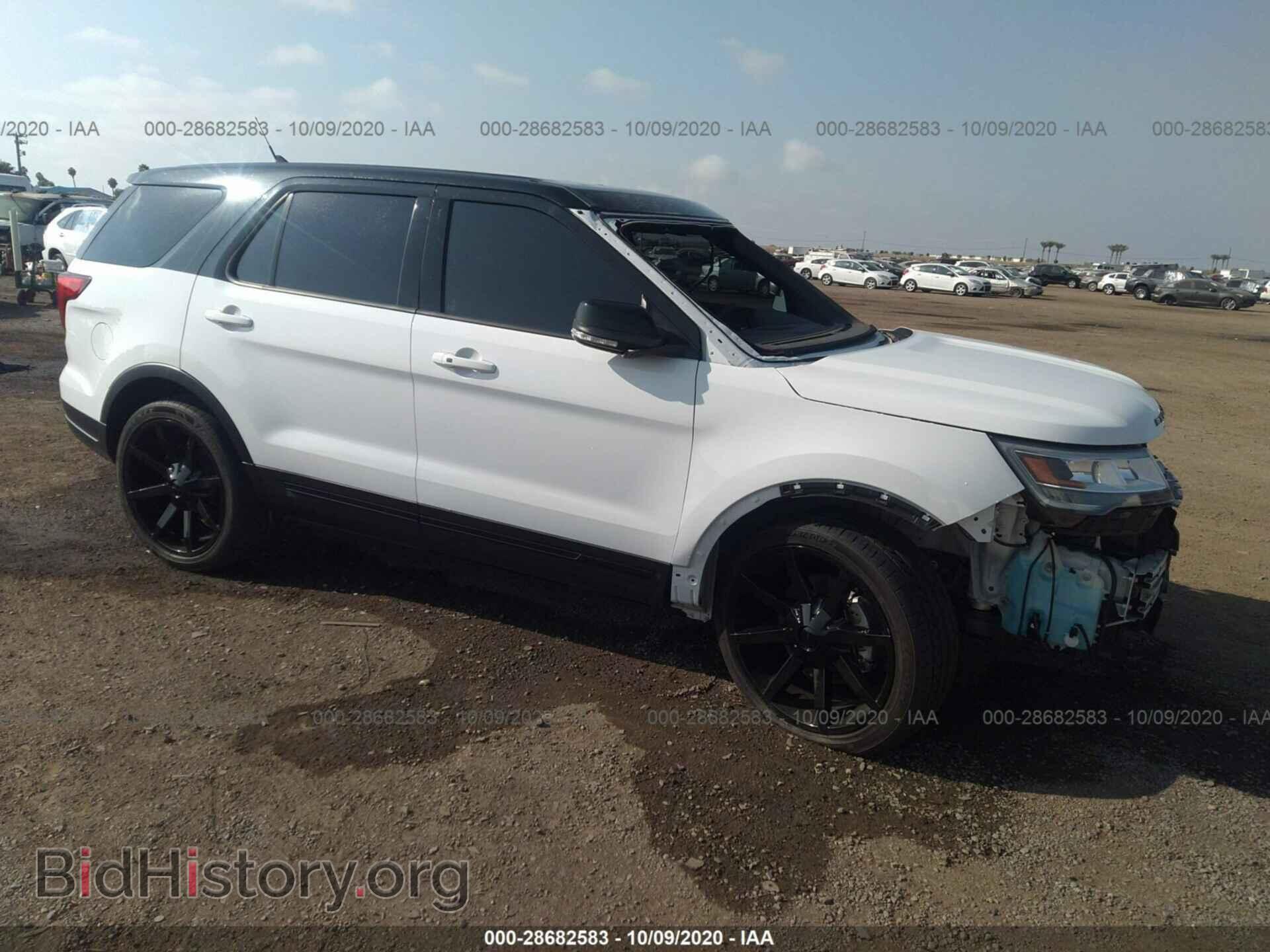 Фотография 1FM5K7D81JGB79498 - FORD EXPLORER 2018