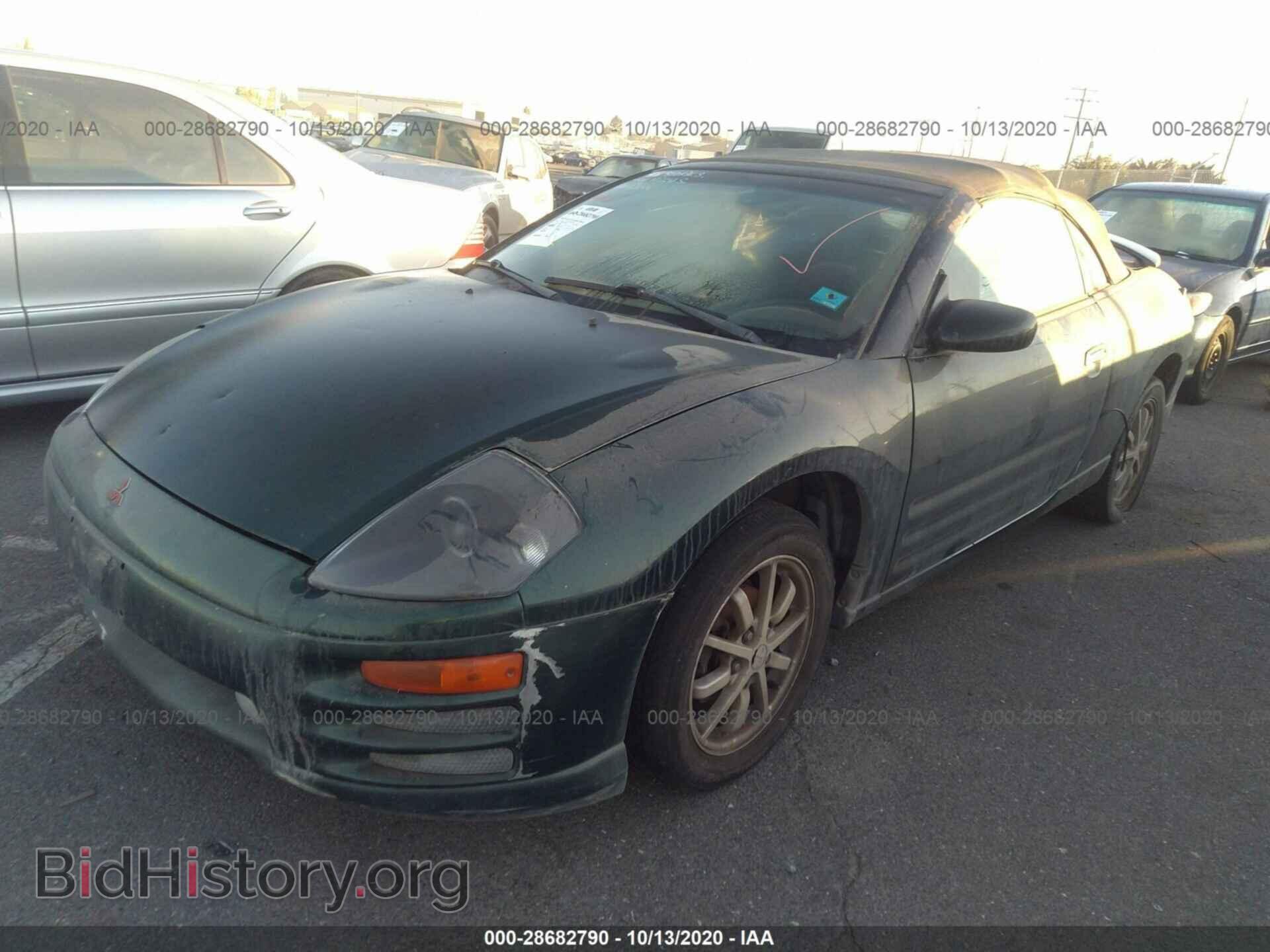 2001 MITSUBISHI ECLIPSE - VIN: 4A3AE45G81E115045 - Photo 2