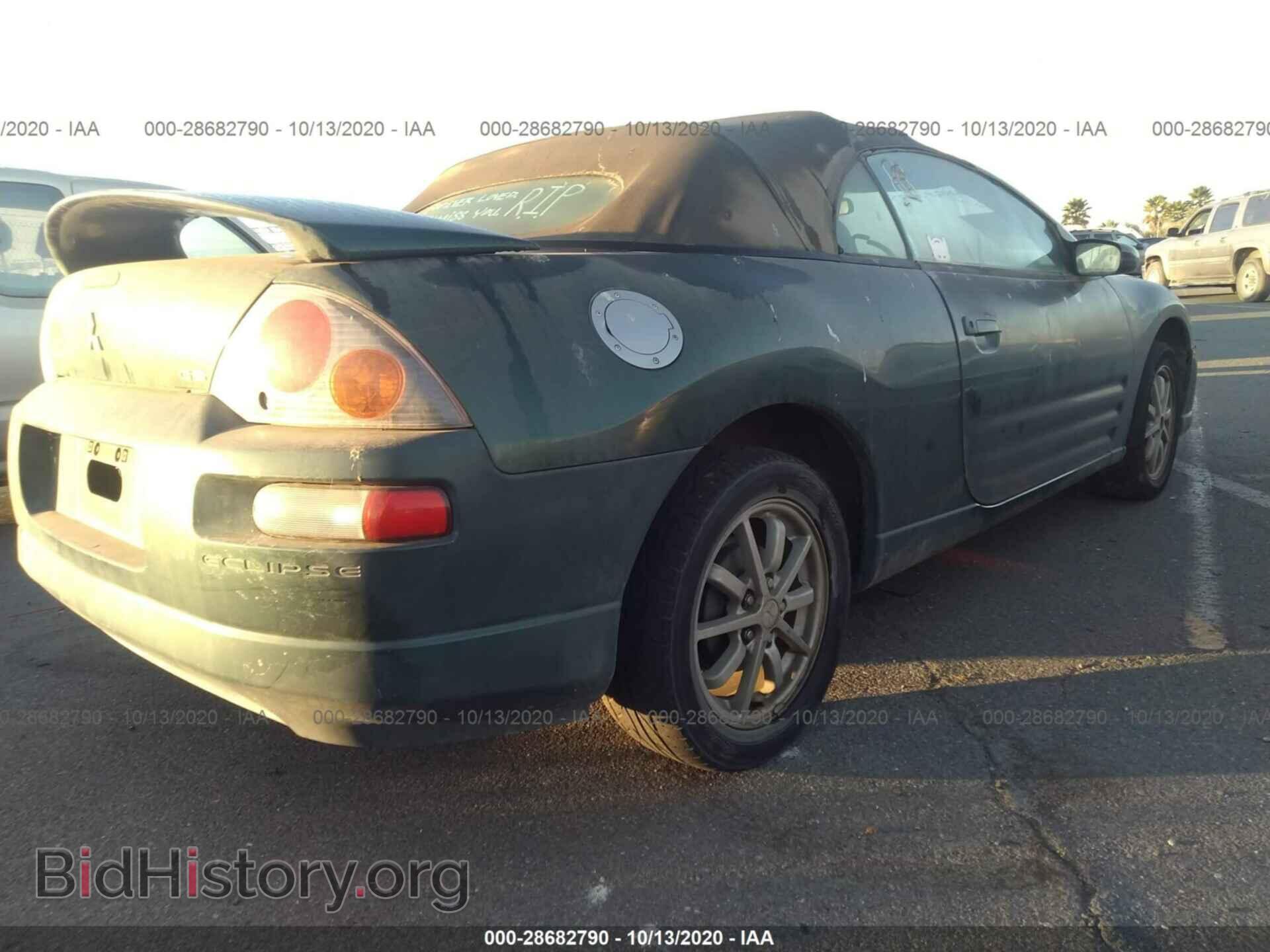 2001 MITSUBISHI ECLIPSE - VIN: 4A3AE45G81E115045 - Photo 4