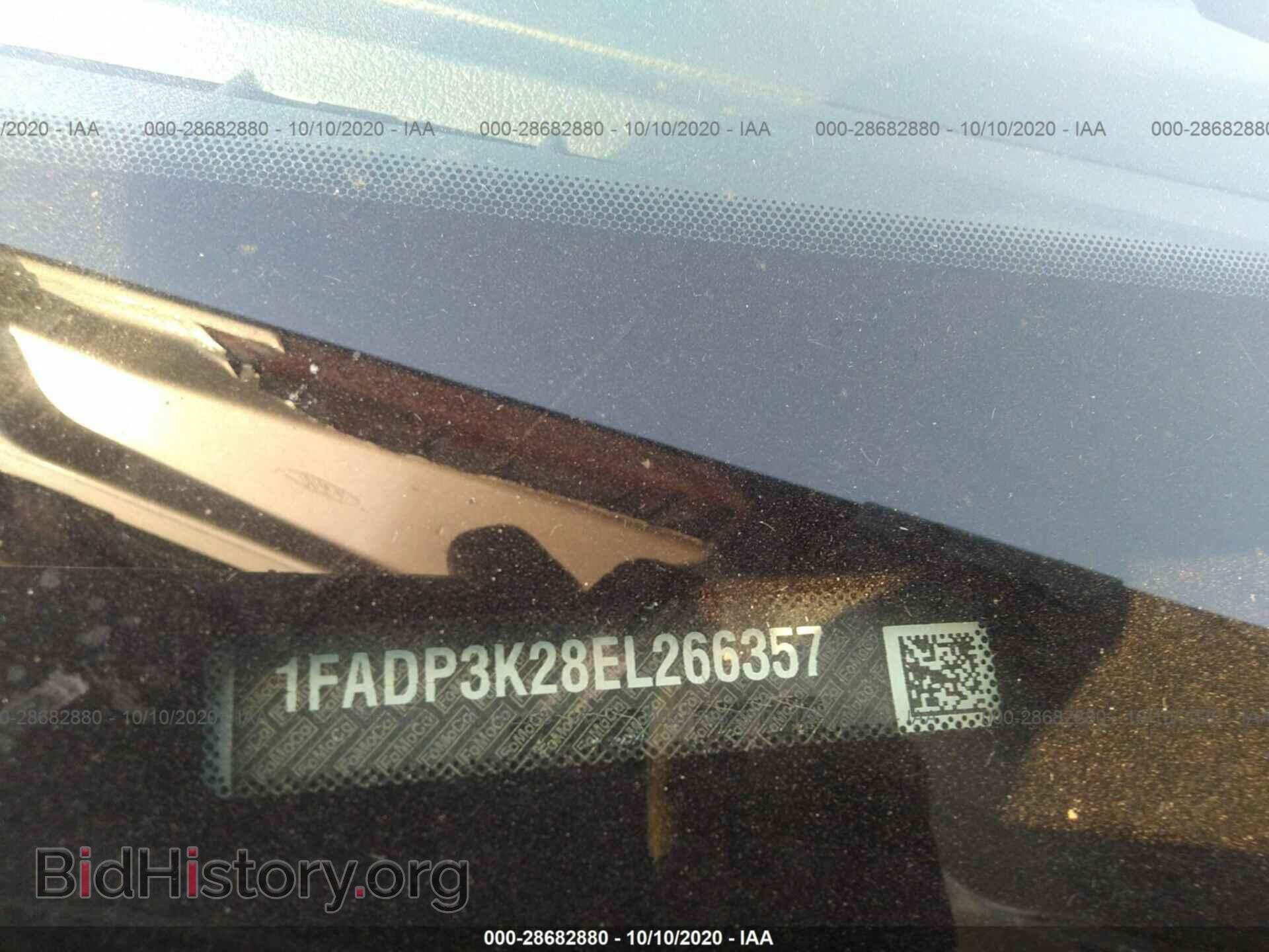 2014 FORD FOCUS - VIN: 1FADP3K28EL266357 - Фото 9