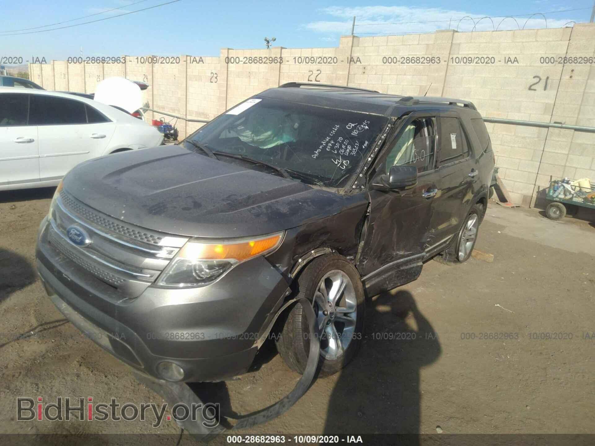 2012 FORD EXPLORER - VIN: 1FMHK7F81CGA73498 - Фото 2