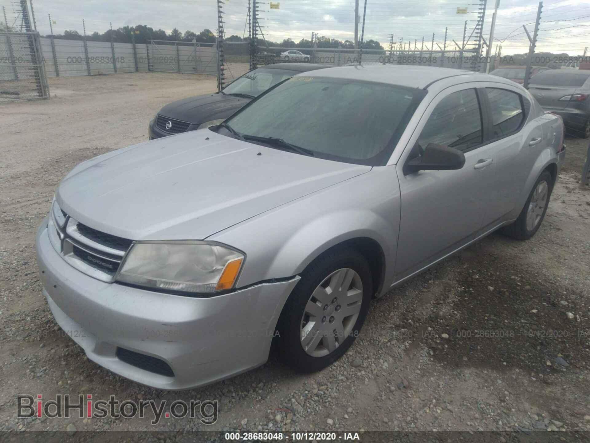 2012 DODGE AVENGER - VIN: 1C3CDZAB4CN102726 - Photo 2