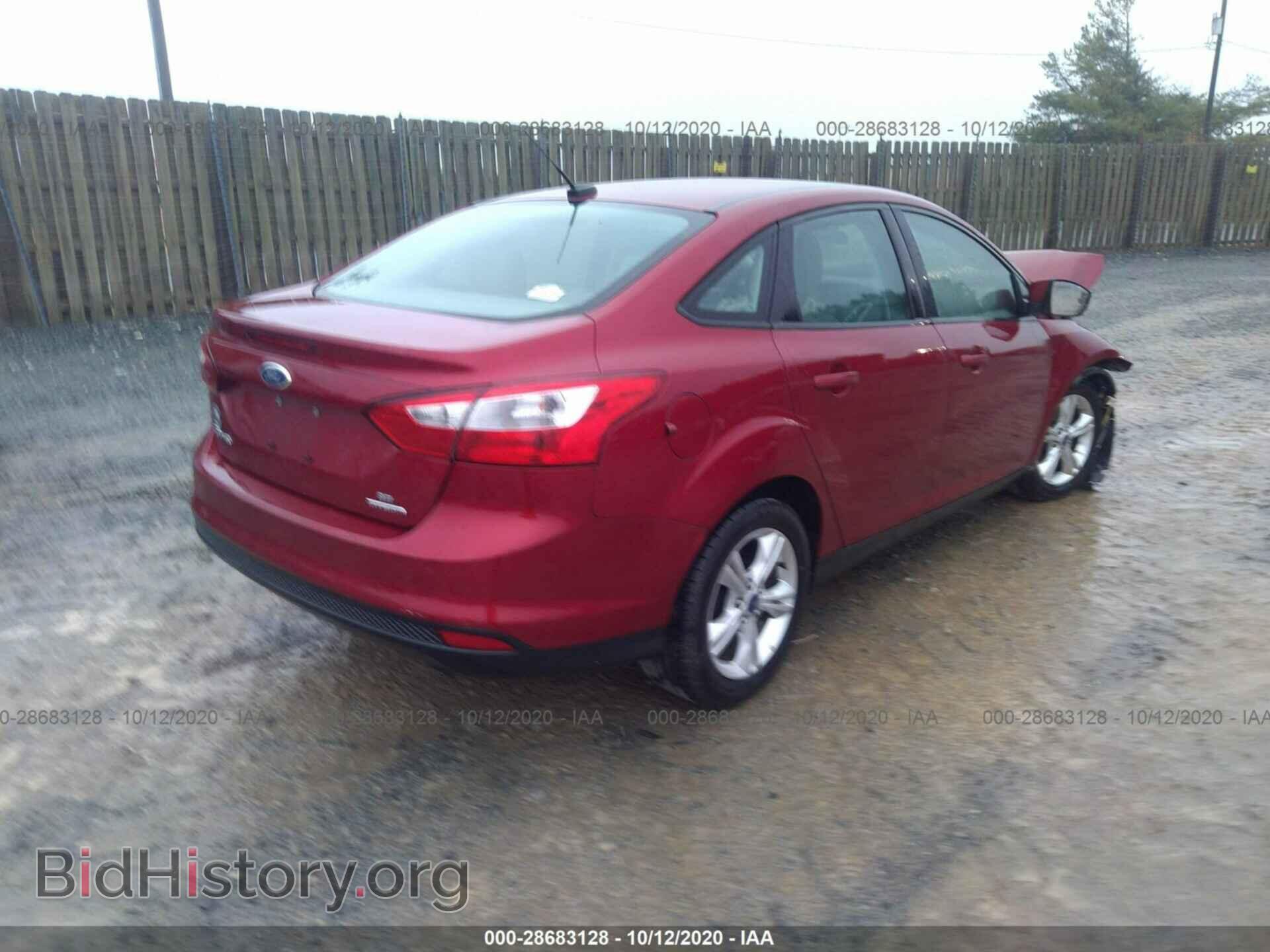 2013 FORD FOCUS - VIN: 1FADP3F26DL349875 - Фото 4