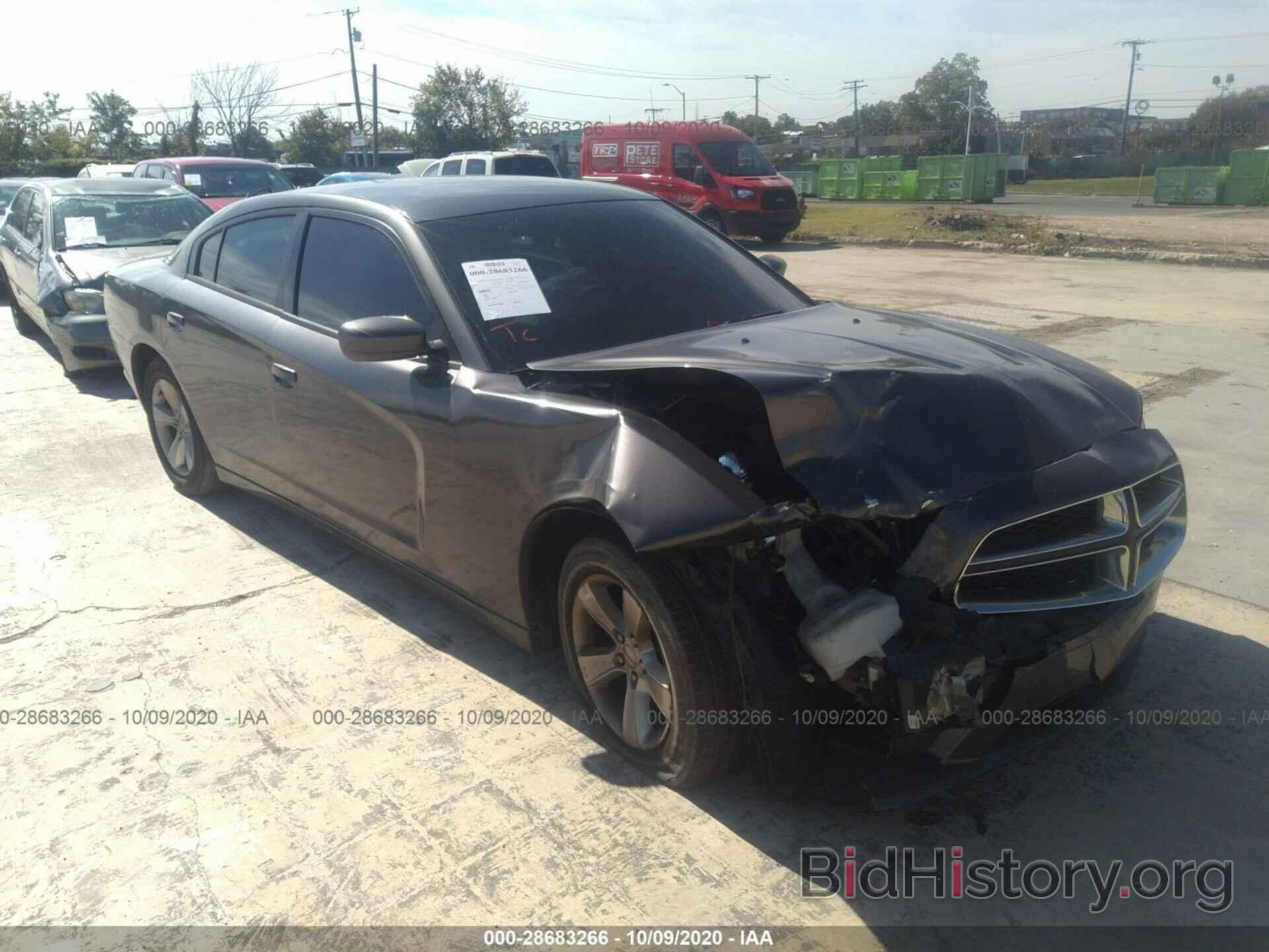 Photo 2C3CDXBG0EH266517 - DODGE CHARGER 2014
