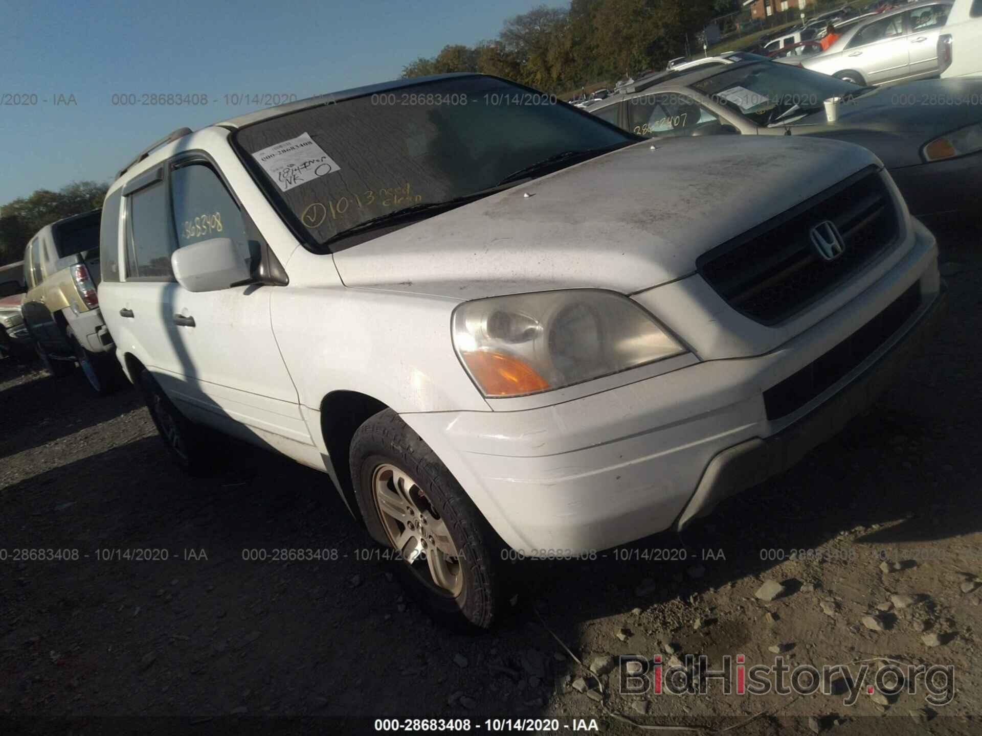 Фотография 5FNYF18574B010619 - HONDA PILOT 2004