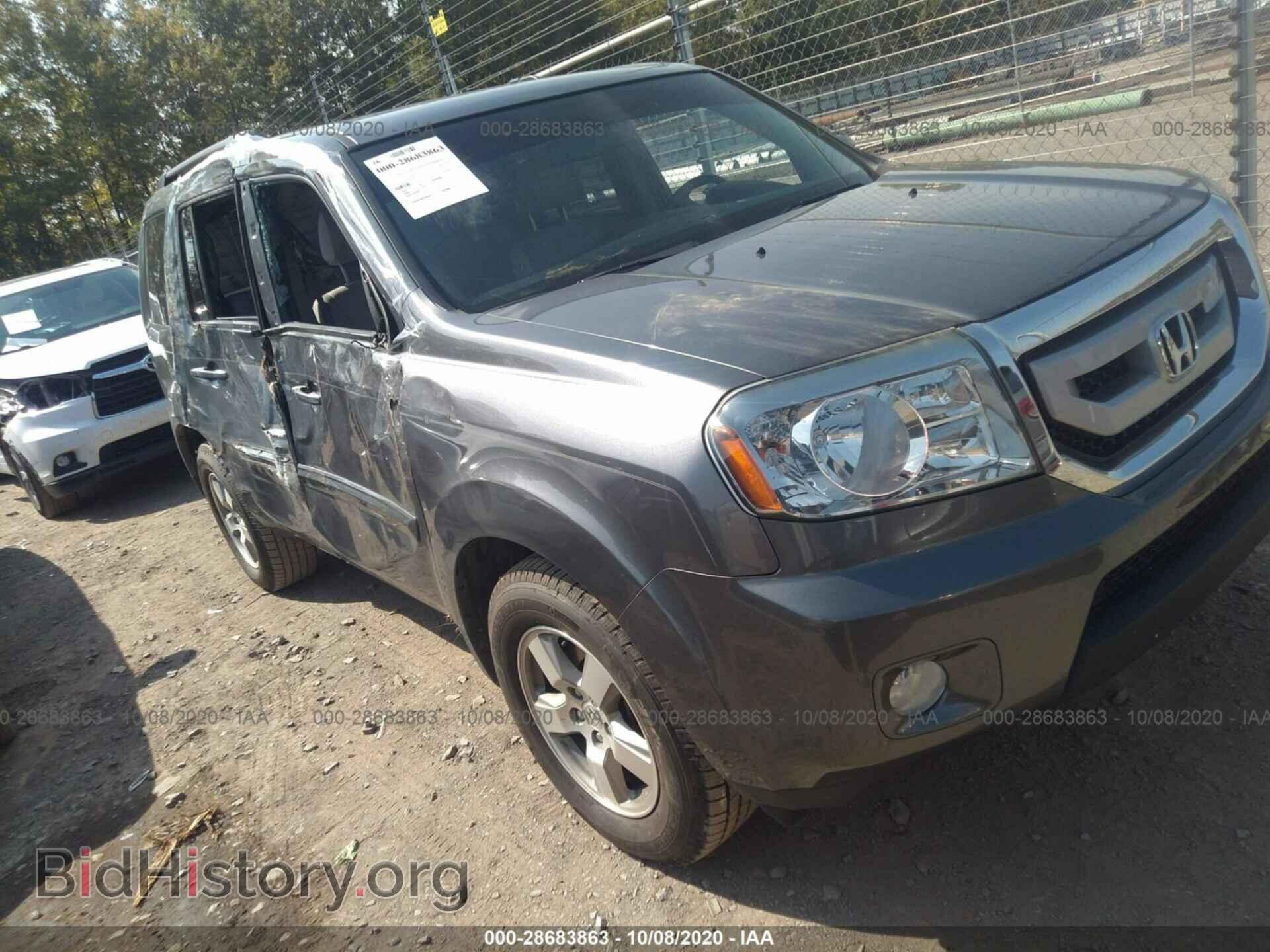 Фотография 5FNYF3H55BB021627 - HONDA PILOT 2011