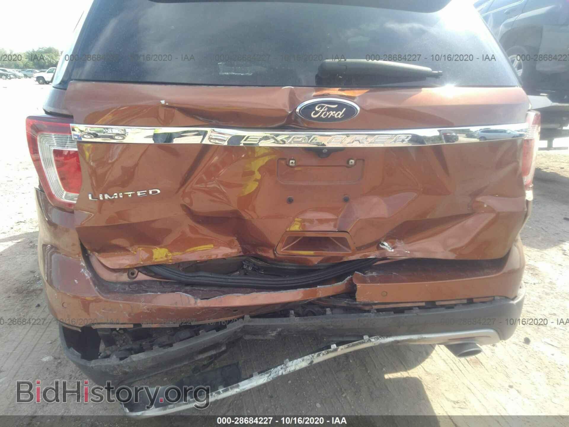 2017 FORD EXPLORER - VIN: 1FM5K7F87HGC23785 - Фото 6