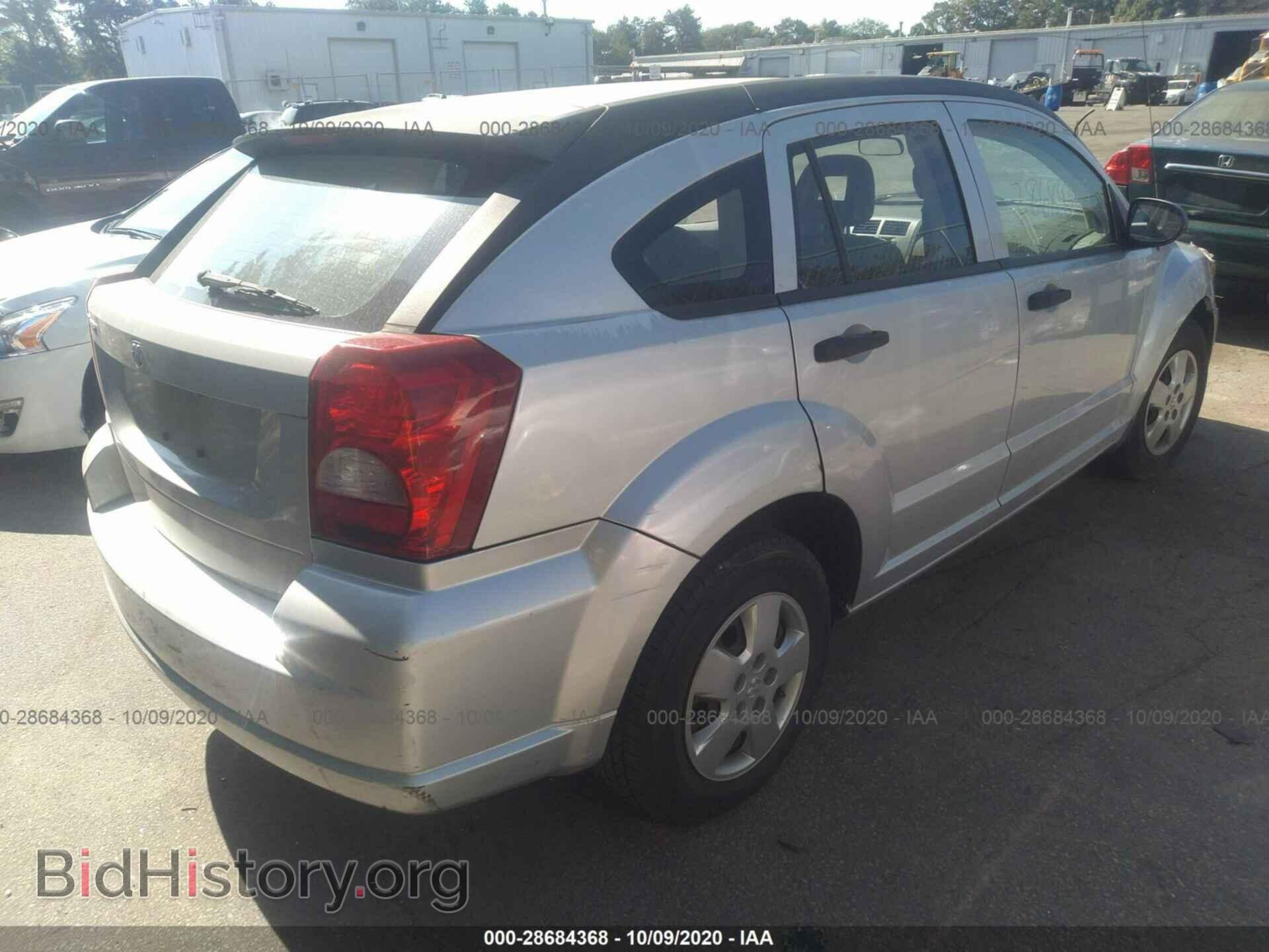 2007 DODGE CALIBER - VIN: 1B3HB28B17D258563 - Photo 4
