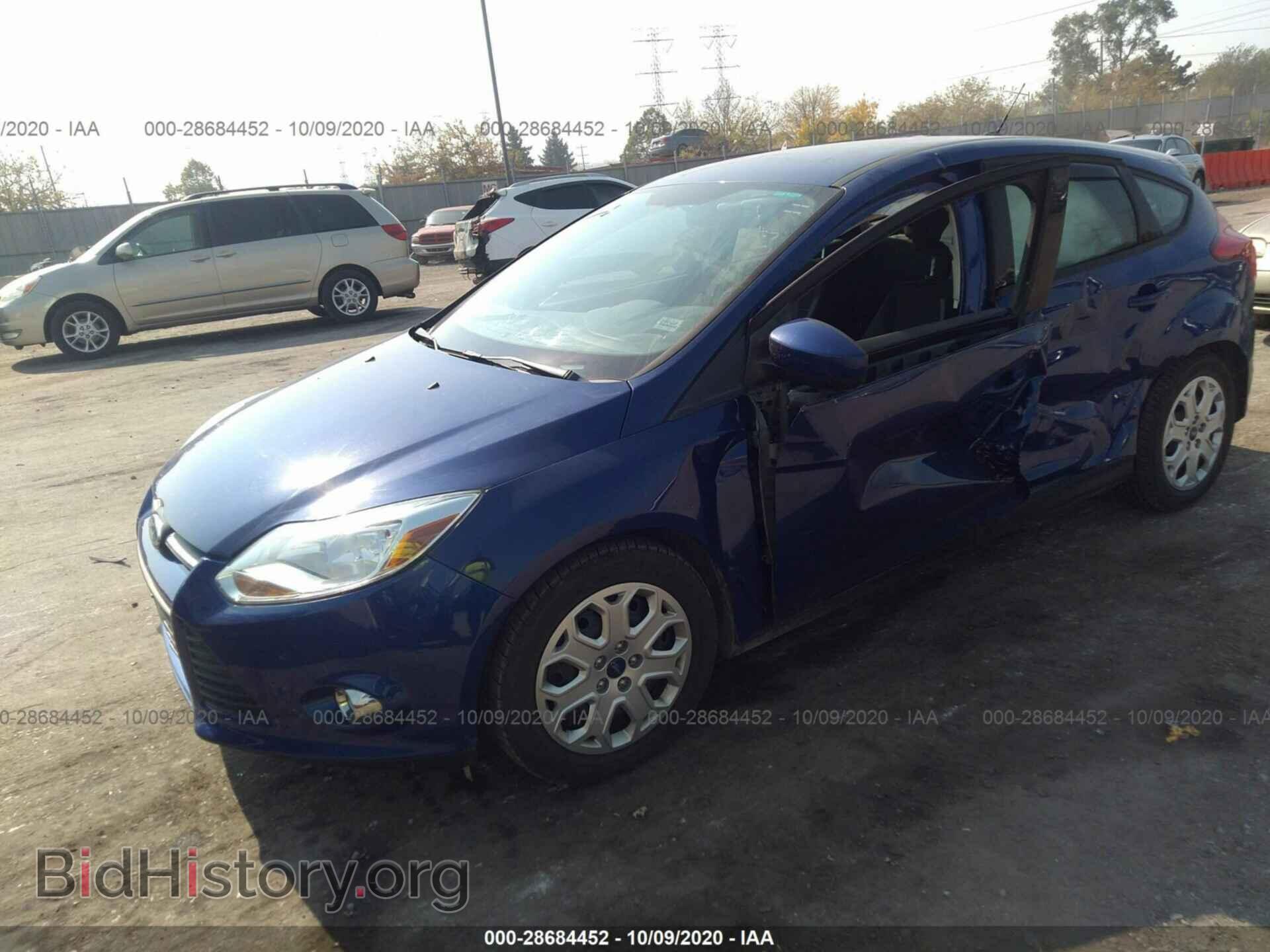 2012 FORD FOCUS - VIN: 1FAHP3K29CL277527 - Фото 2