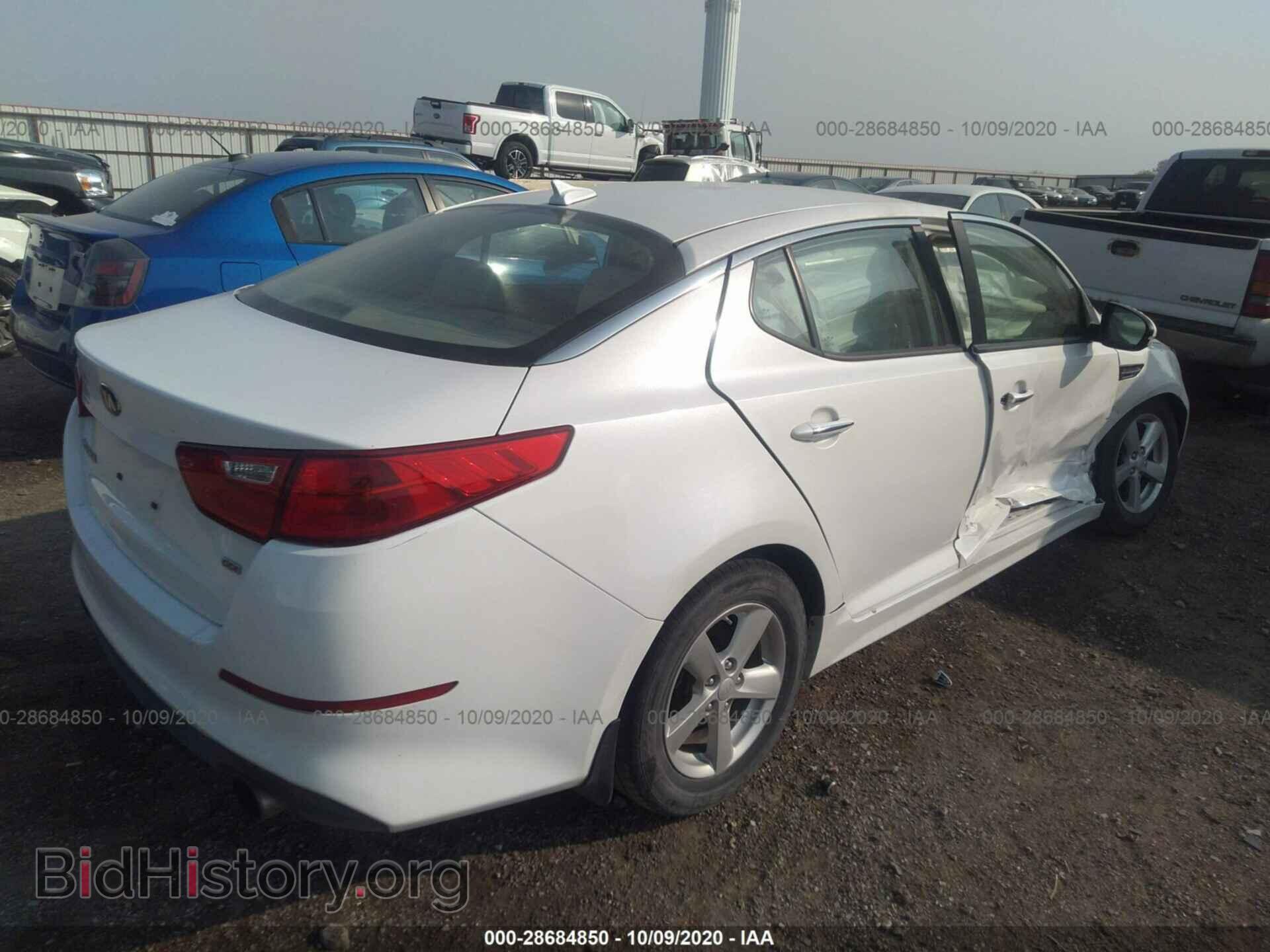 2015 KIA OPTIMA - VIN: KNAGM4A71F5641656 - Фото 4