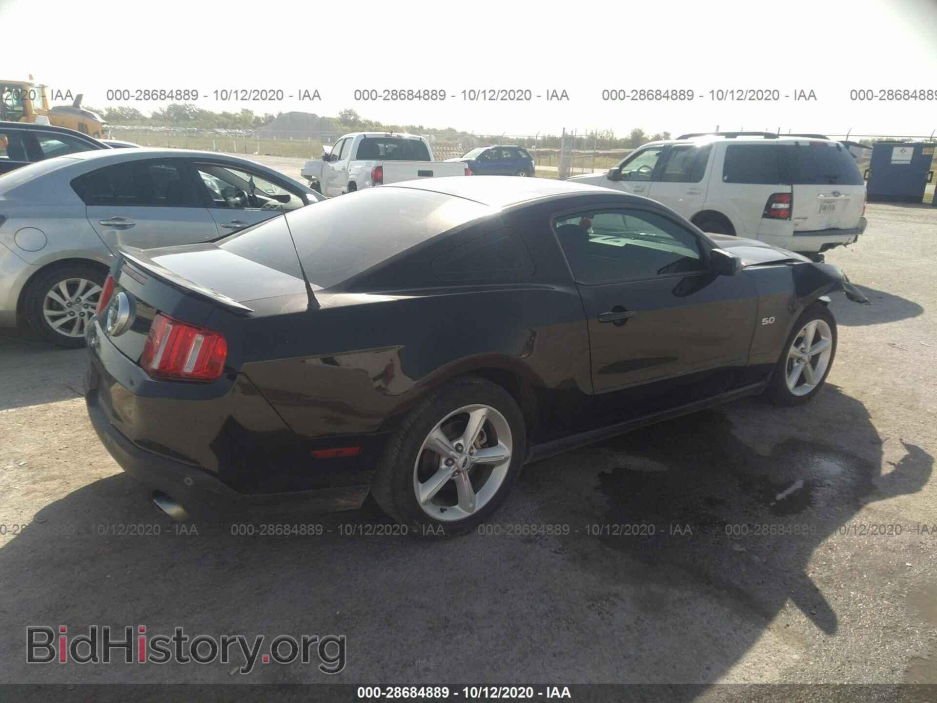 2012 FORD MUSTANG - VIN: 1ZVBP8CF2C5225902 - Фото 4