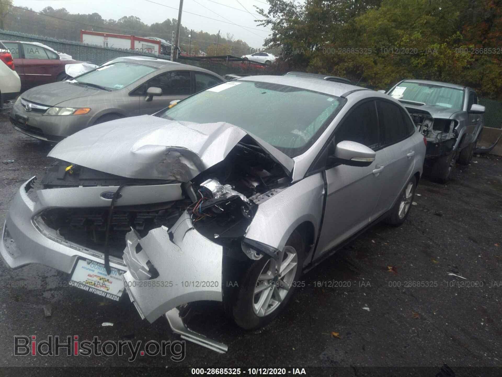 2015 FORD FOCUS - VIN: 1FADP3F28FL259078 - Фото 2