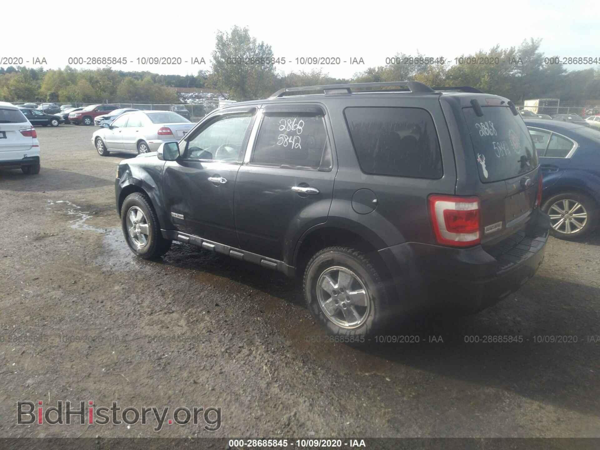 2008 FORD ESCAPE - VIN: 1FMCU93ZX8KA45331 - Фото 3
