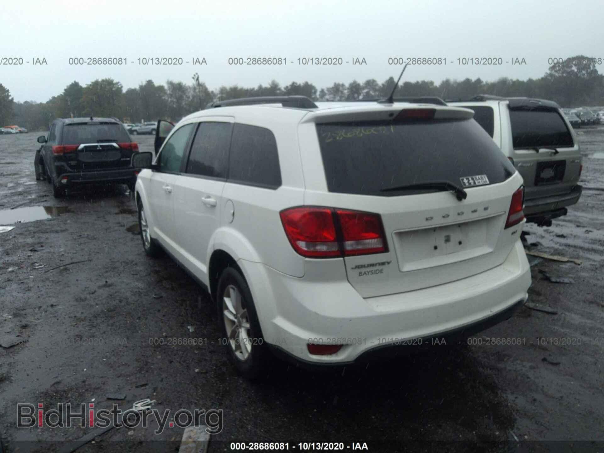 2013 DODGE JOURNEY - VIN: 3C4PDCBB1DT556345 - Фото 3