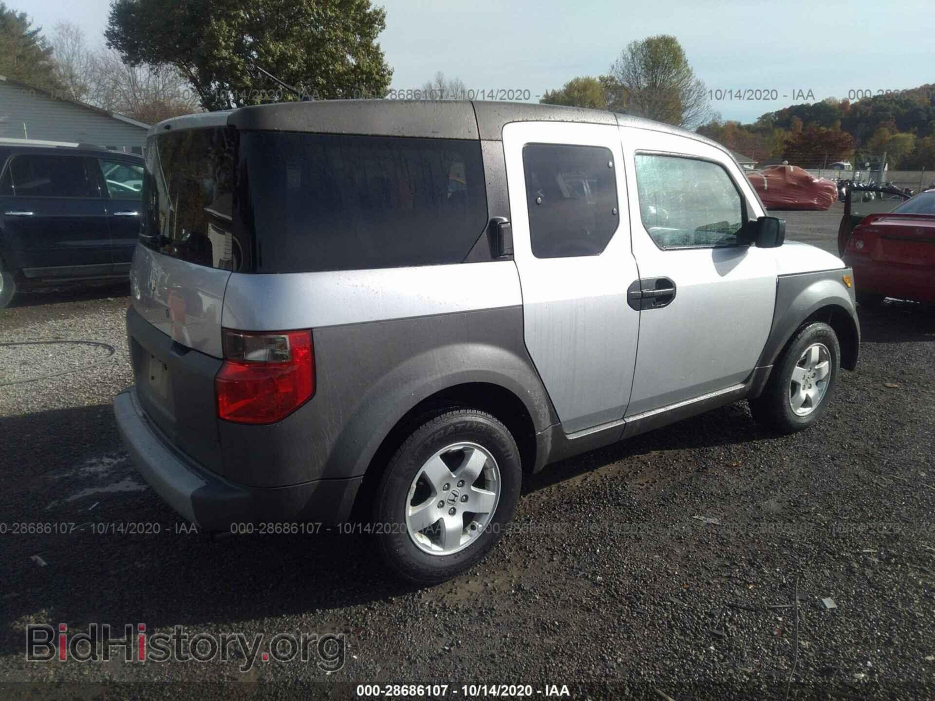 2003 HONDA ELEMENT - VIN: 5J6YH28543L039050 - Фото 4