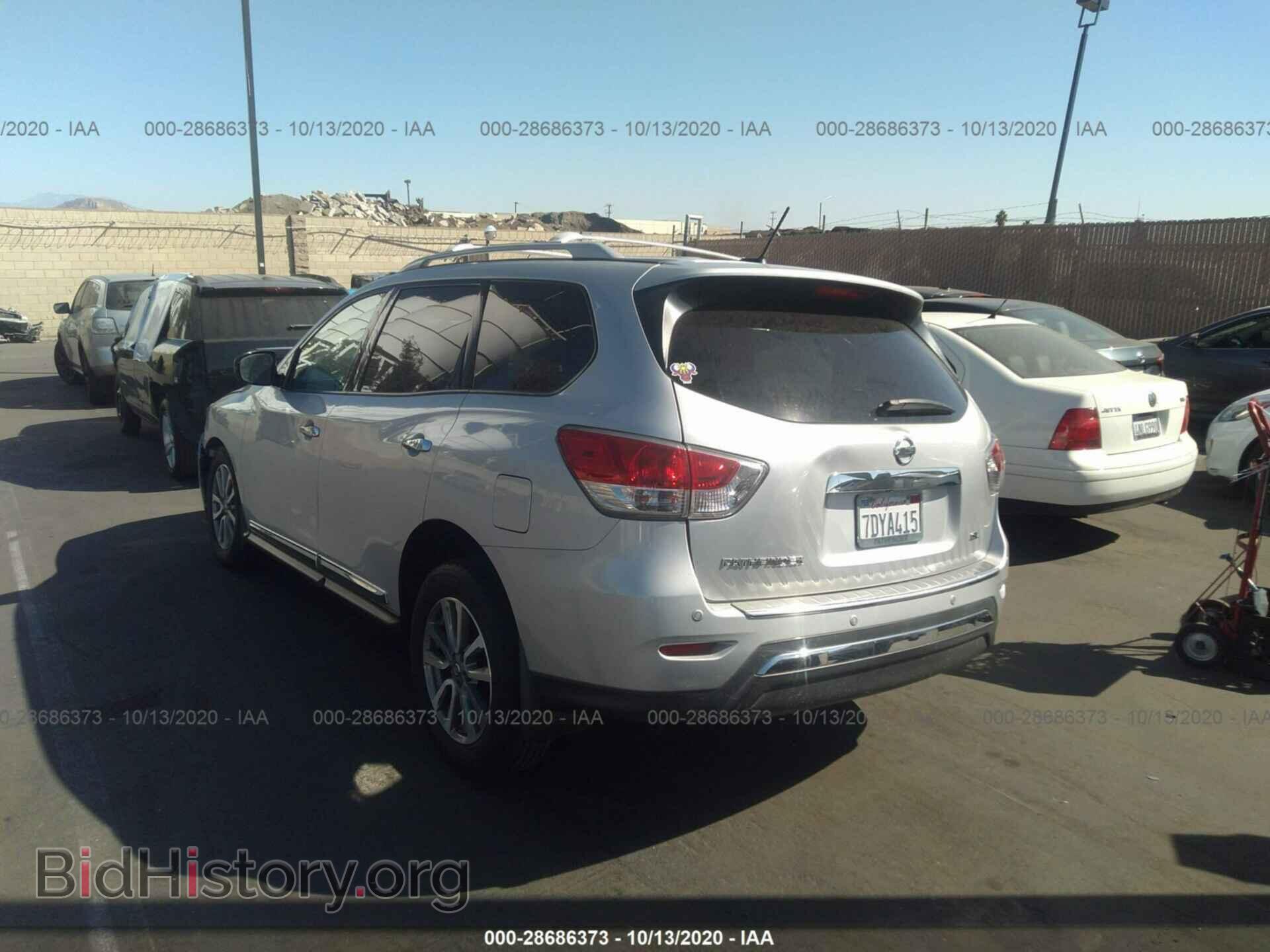 2014 NISSAN PATHFINDER - VIN: 5N1AR2MN3EC652432 - Фото 3