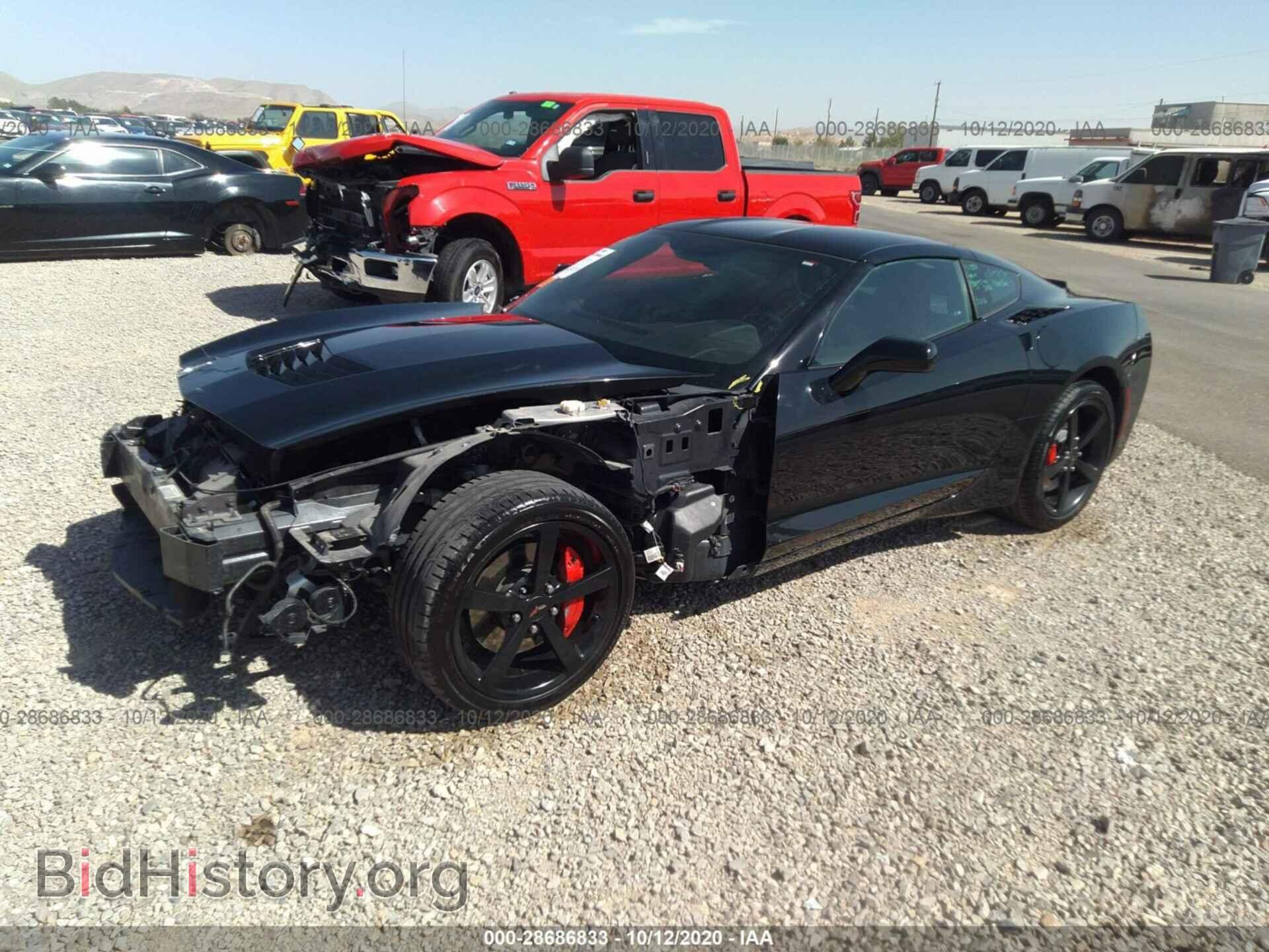 2017 CHEVROLET CORVETTE - VIN: 1G1YB2D73H5117417 - Фото 2