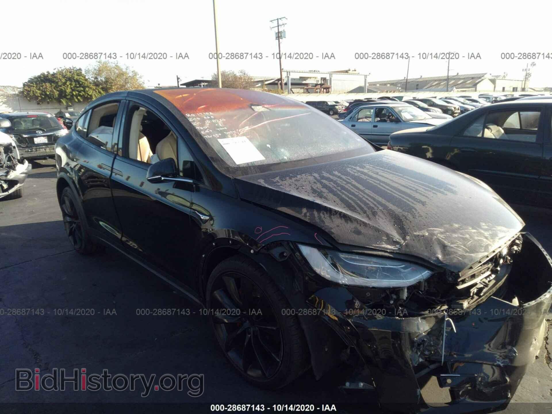 Photo 5YJXCBE41HF053607 - TESLA MODEL X 2017