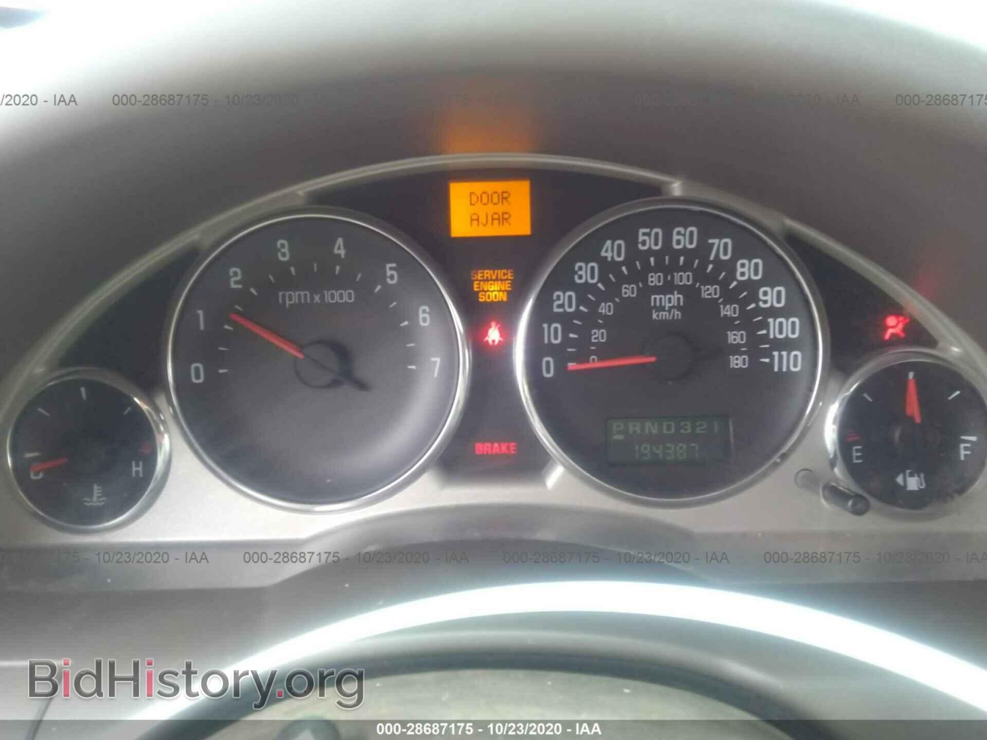 2006 BUICK RENDEZVOUS - VIN: 3G5DA03L96S567238 - Фото 7