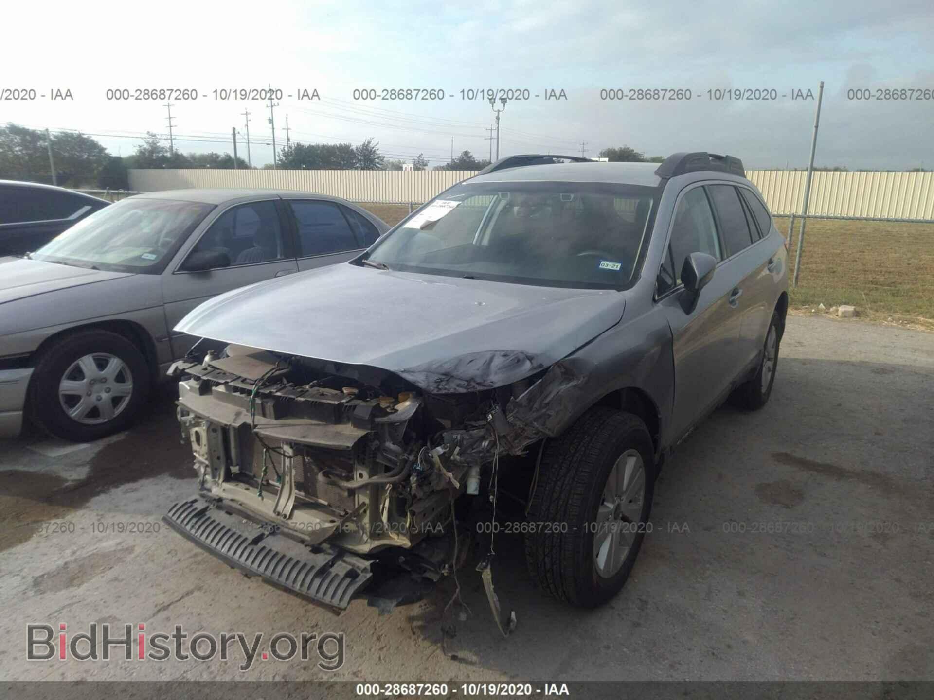 2018 SUBARU OUTBACK - VIN: 4S4BSAFC9J3317538 - Фото 2