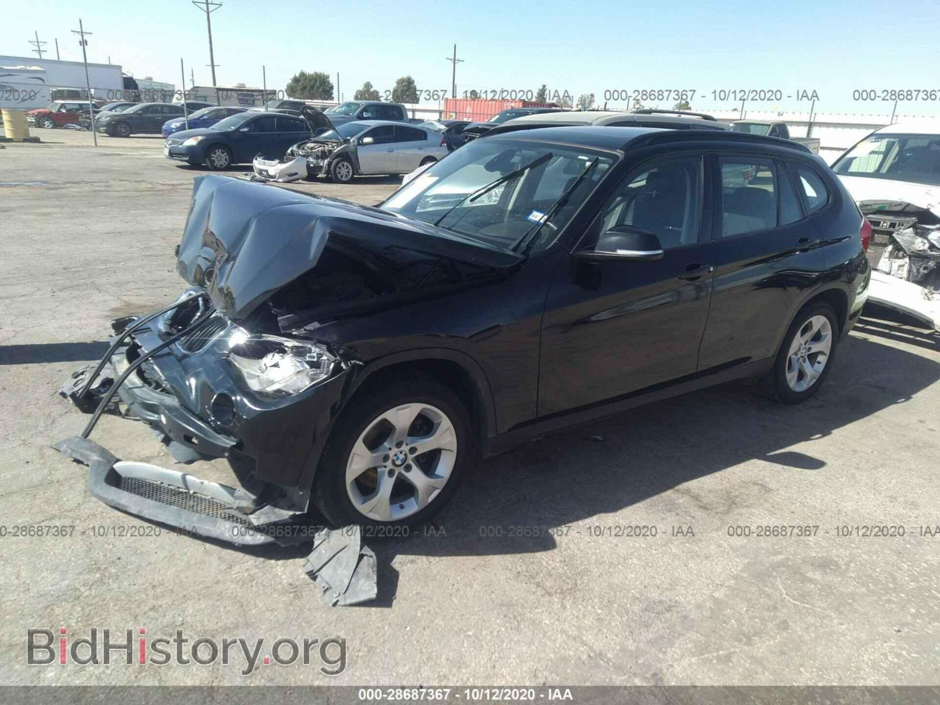 2013 BMW X1 - VIN: WBAVM1C55DVW45630 - Фото 2