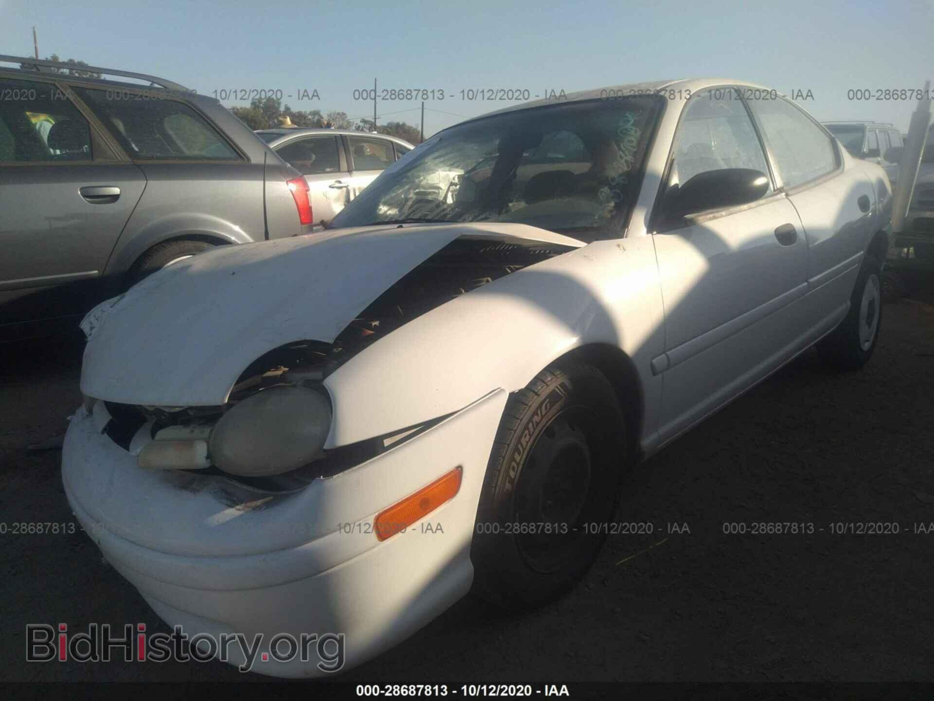 1995 DODGE NEON - VIN: 1B3ES47C2SD271159 - Фото 2