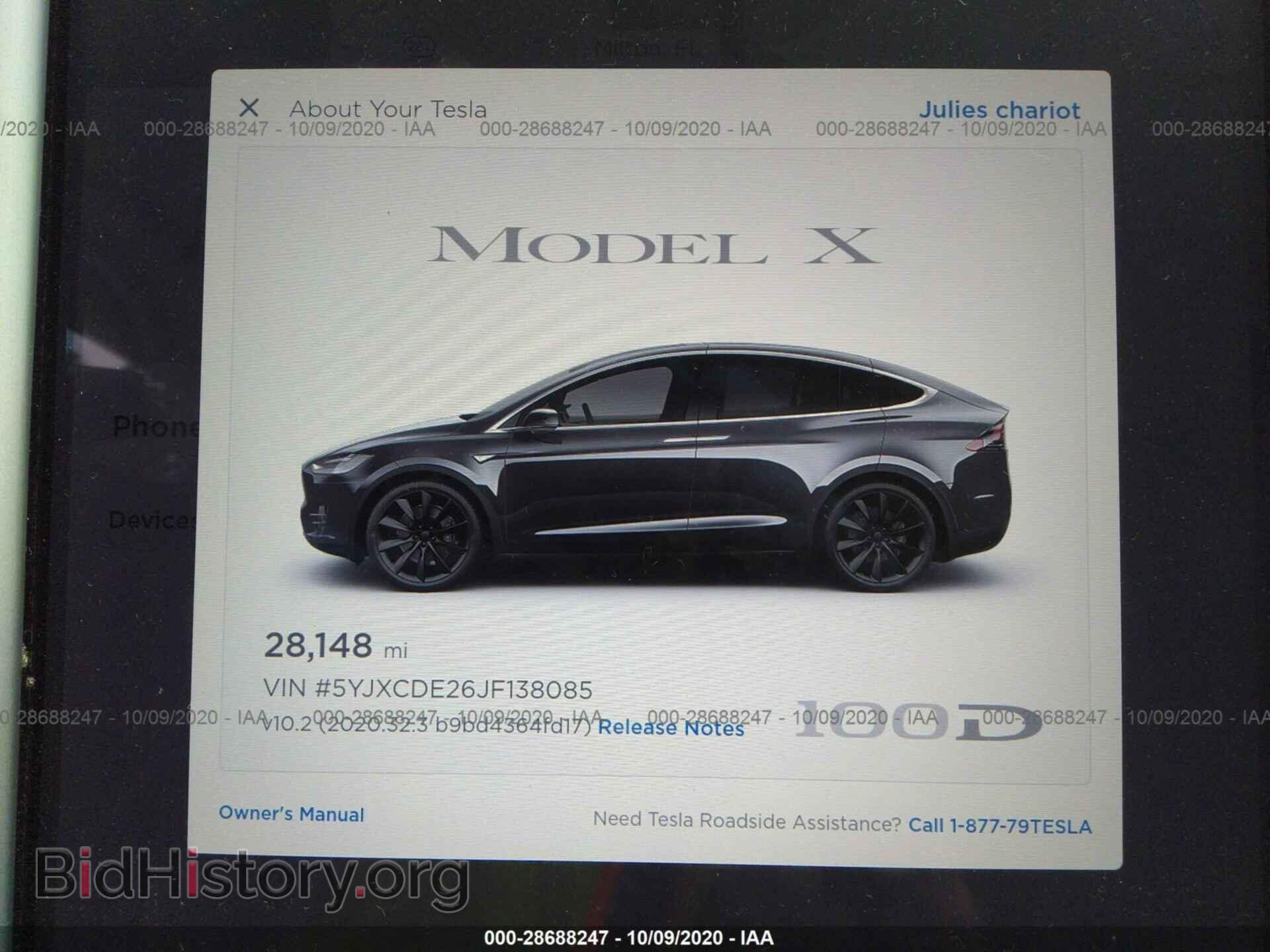 2018 TESLA MODEL X - VIN: 5YJXCDE26JF138085 - Photo 7