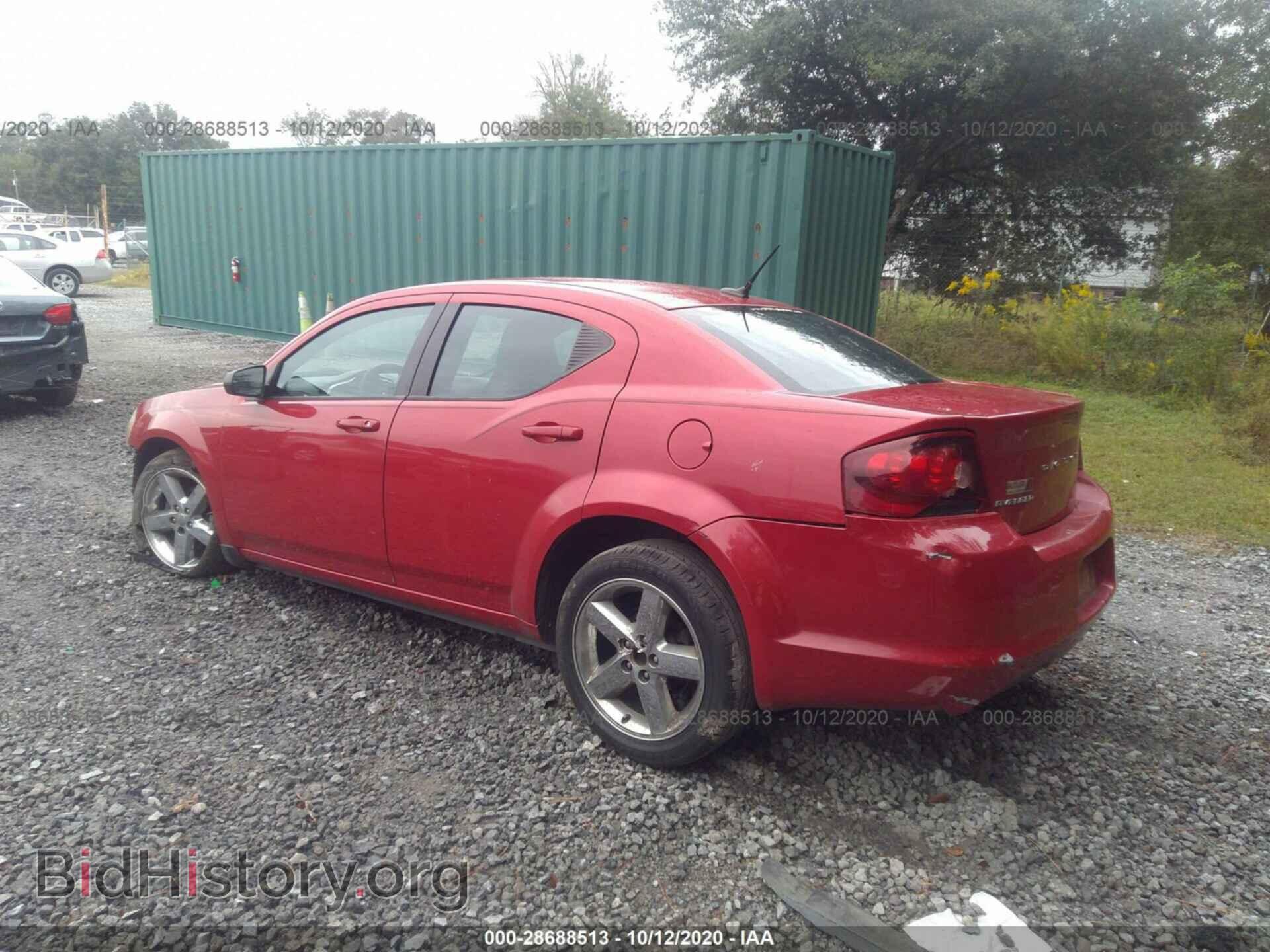 2014 DODGE AVENGER - VIN: 1C3CDZAB0EN109059 - Фото 3