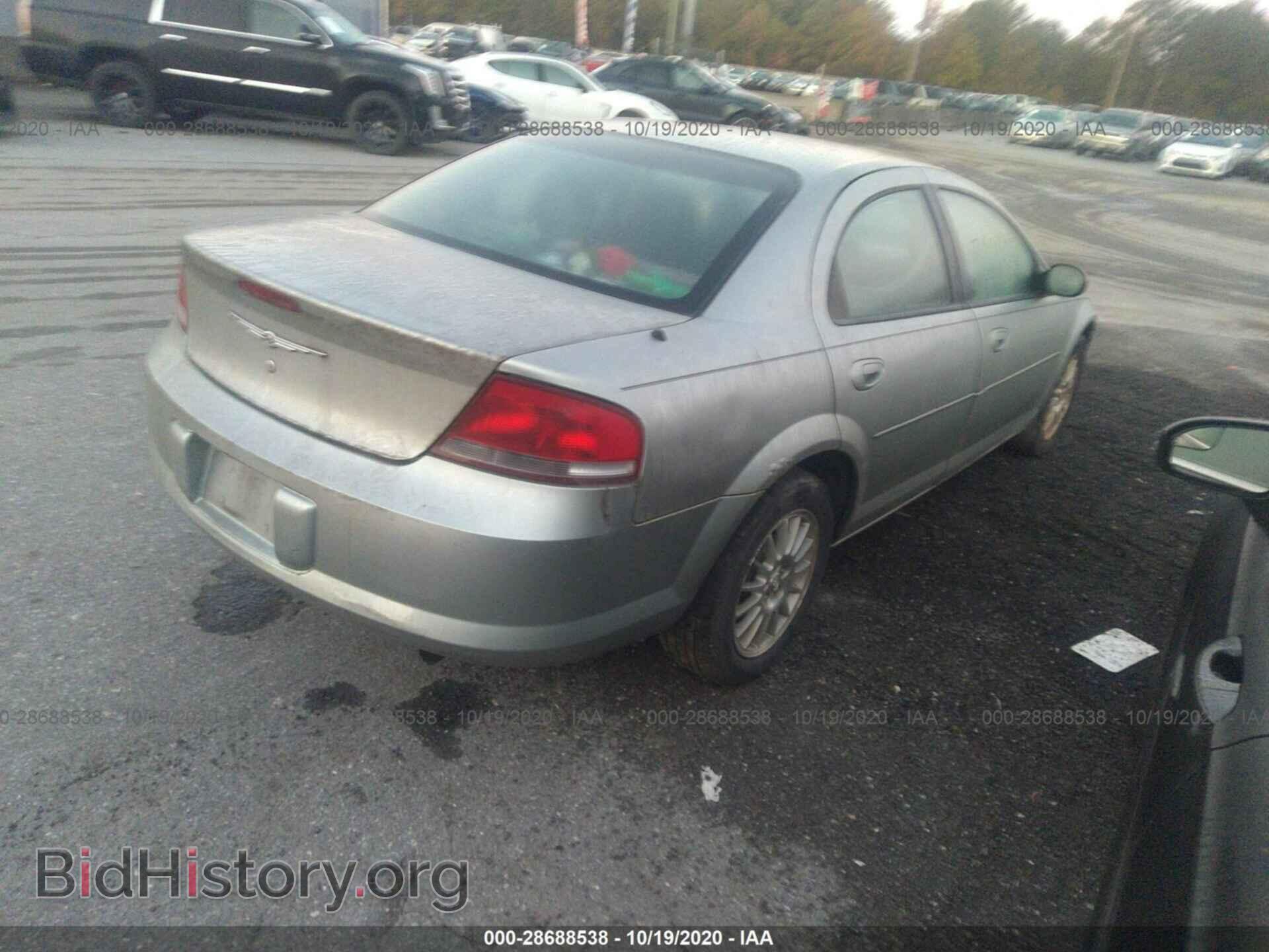 2004 CHRYSLER SEBRING - VIN: 1C3EL46R44N324382 - Photo 4